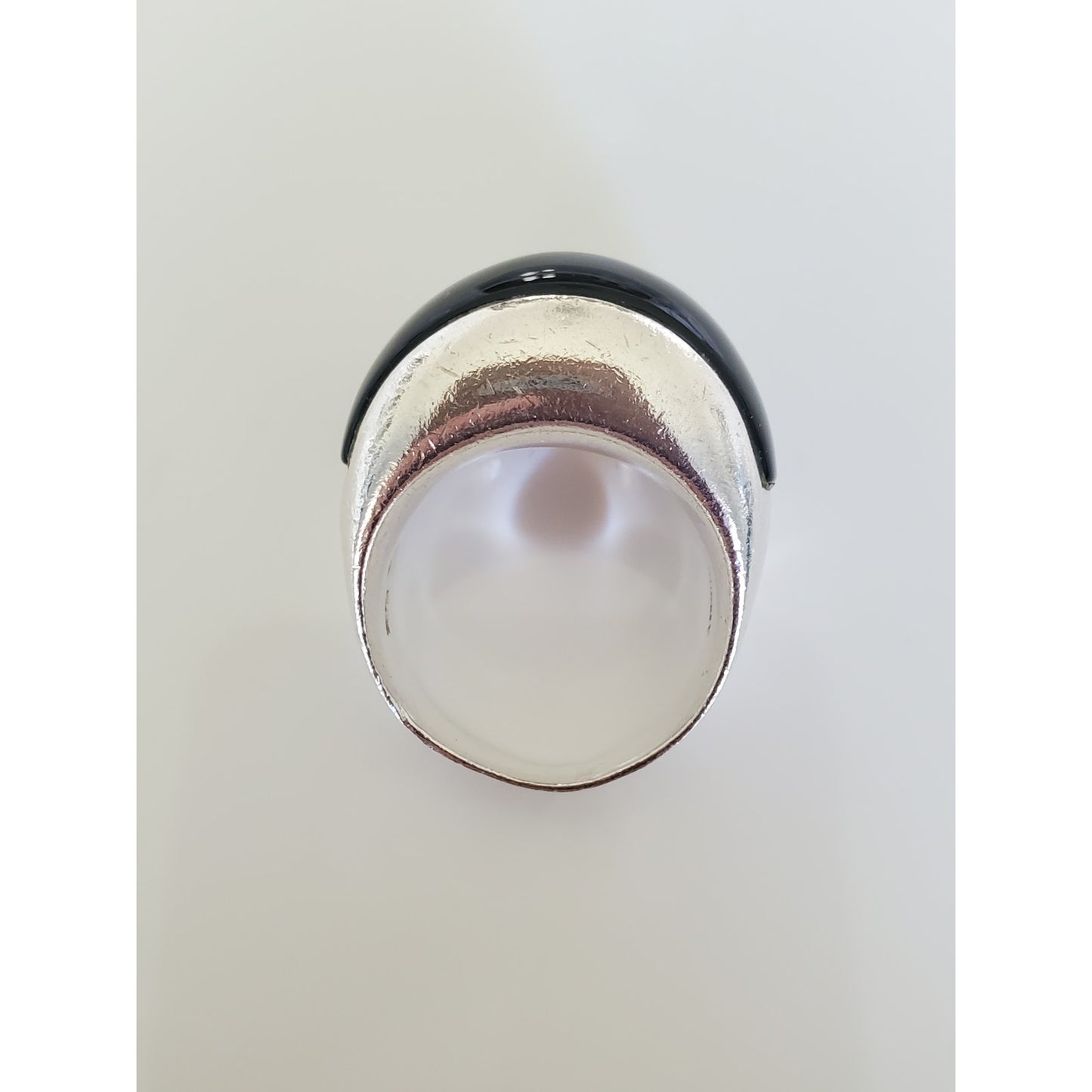 Germany Made Sterling Silver Onyx Ring