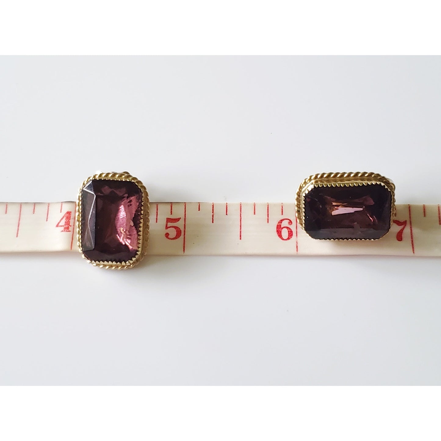 Vintage Whiting & Davis Clip On Earrings