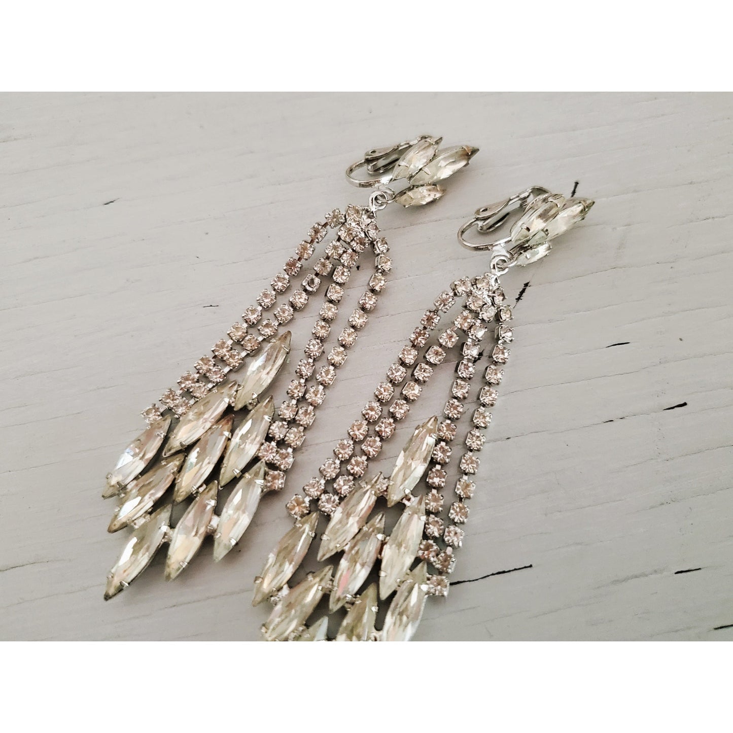 Lot of Classy Vintage Clip On Earrings
