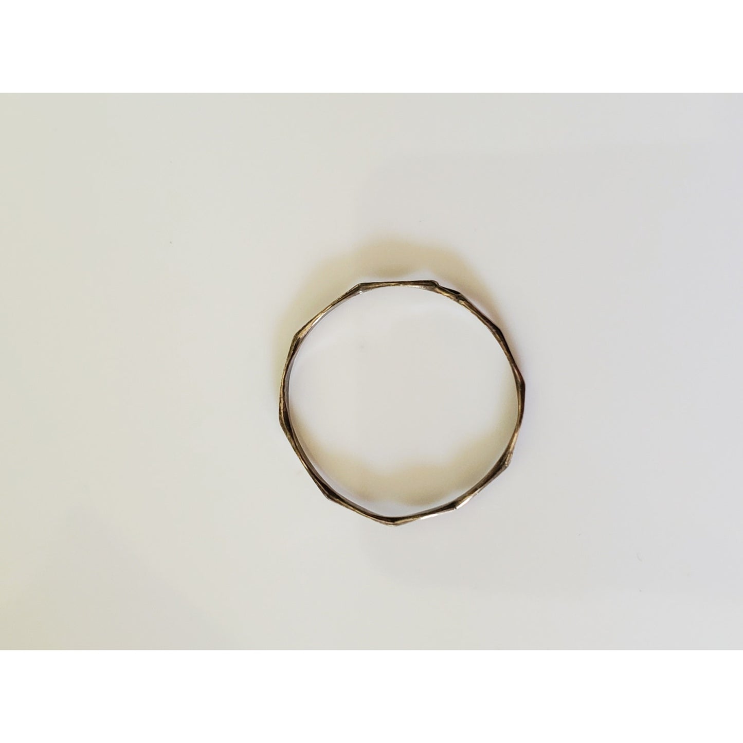 Vintage Sterling Silver Thin Ring Band
