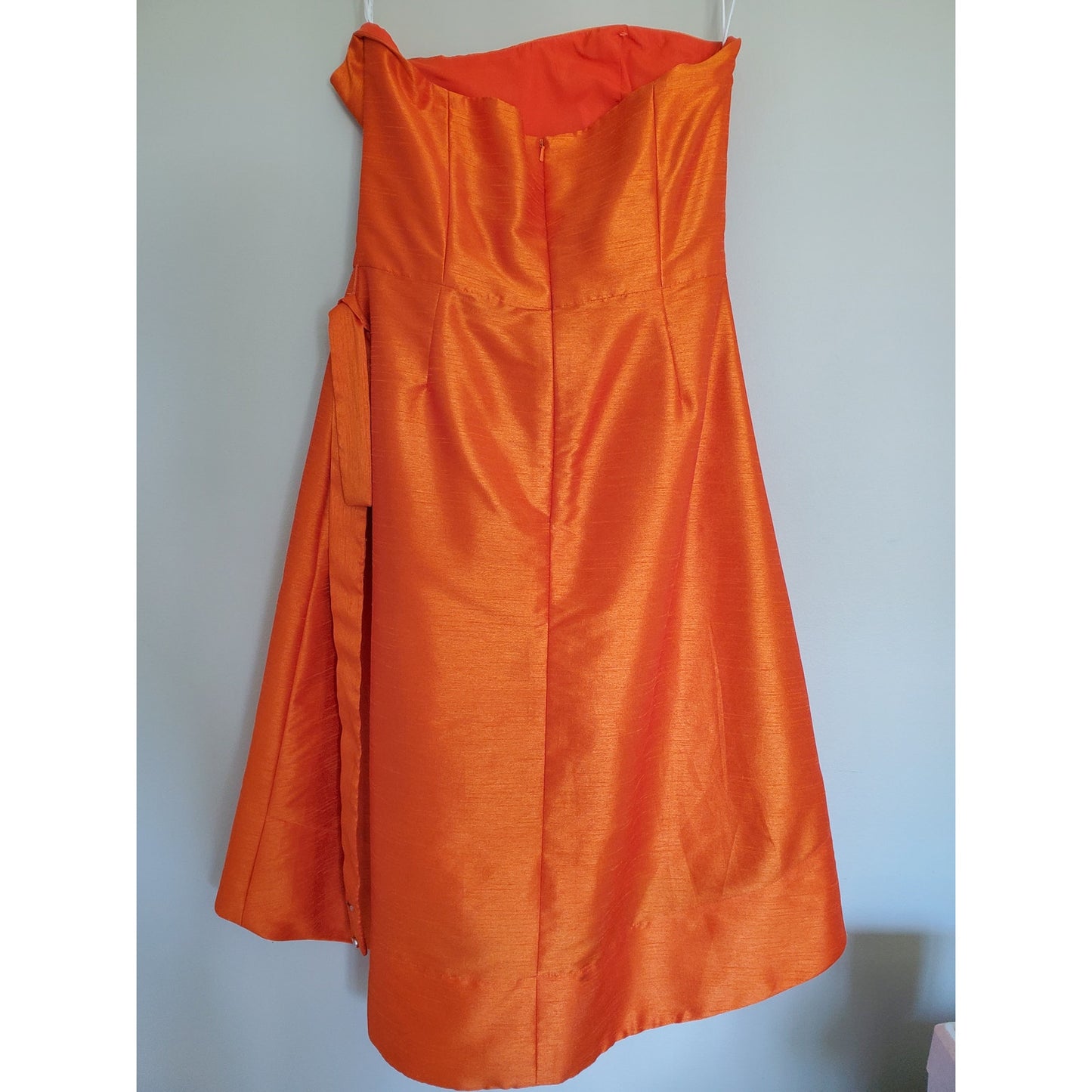 Bright Orange Mini Dress