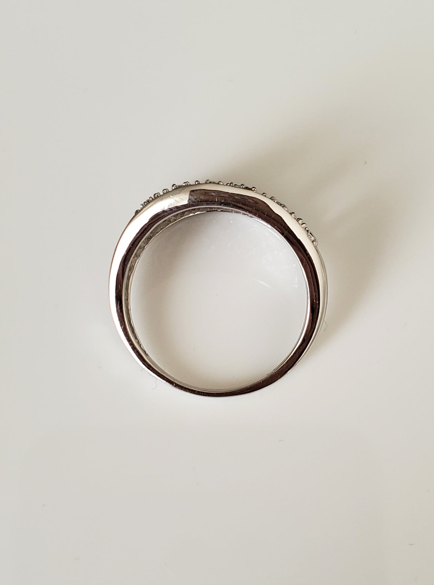 10K Gold Diamond Lattice Design Ring