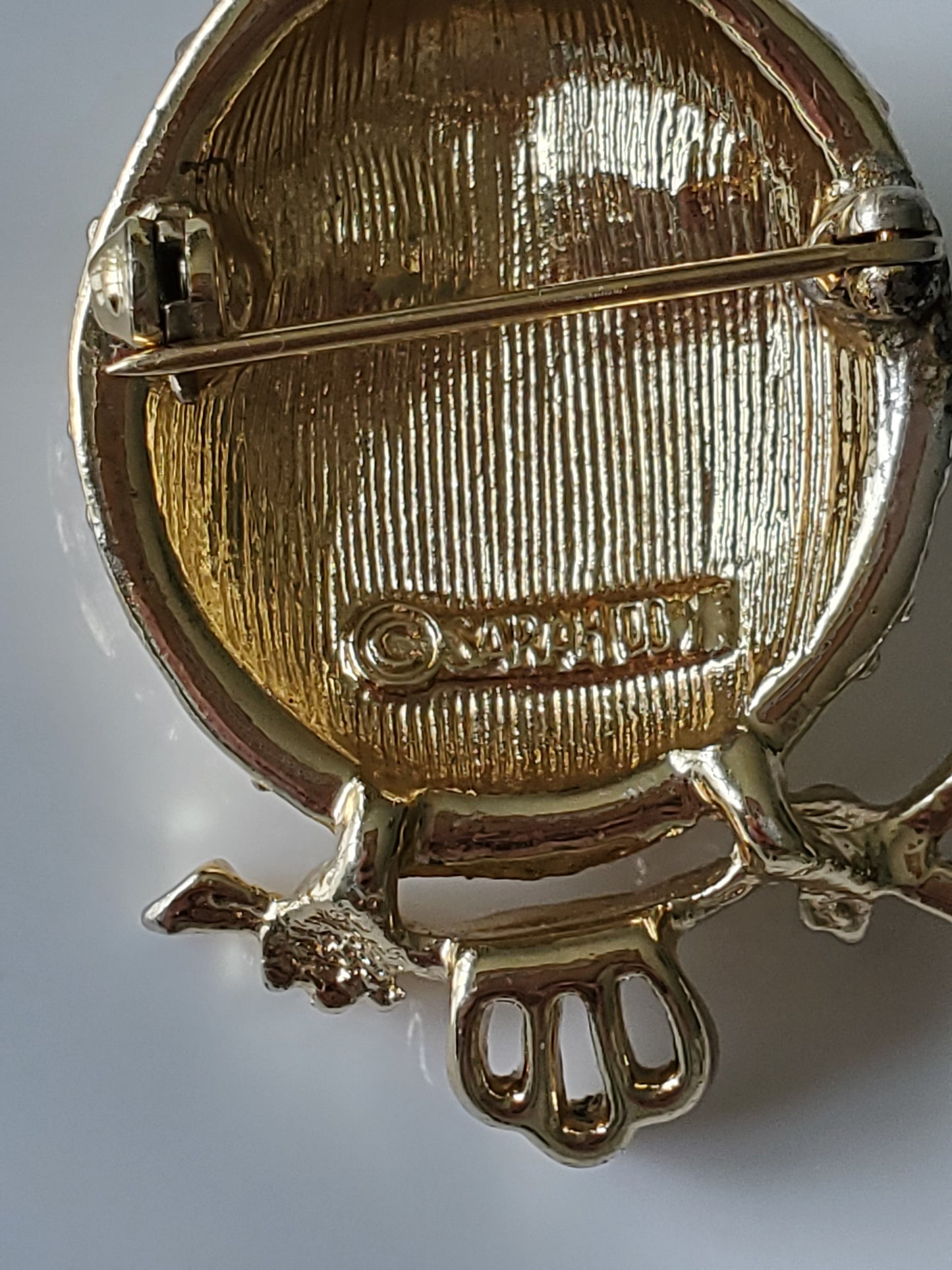 Vintage Sara Coventry Owl Pin