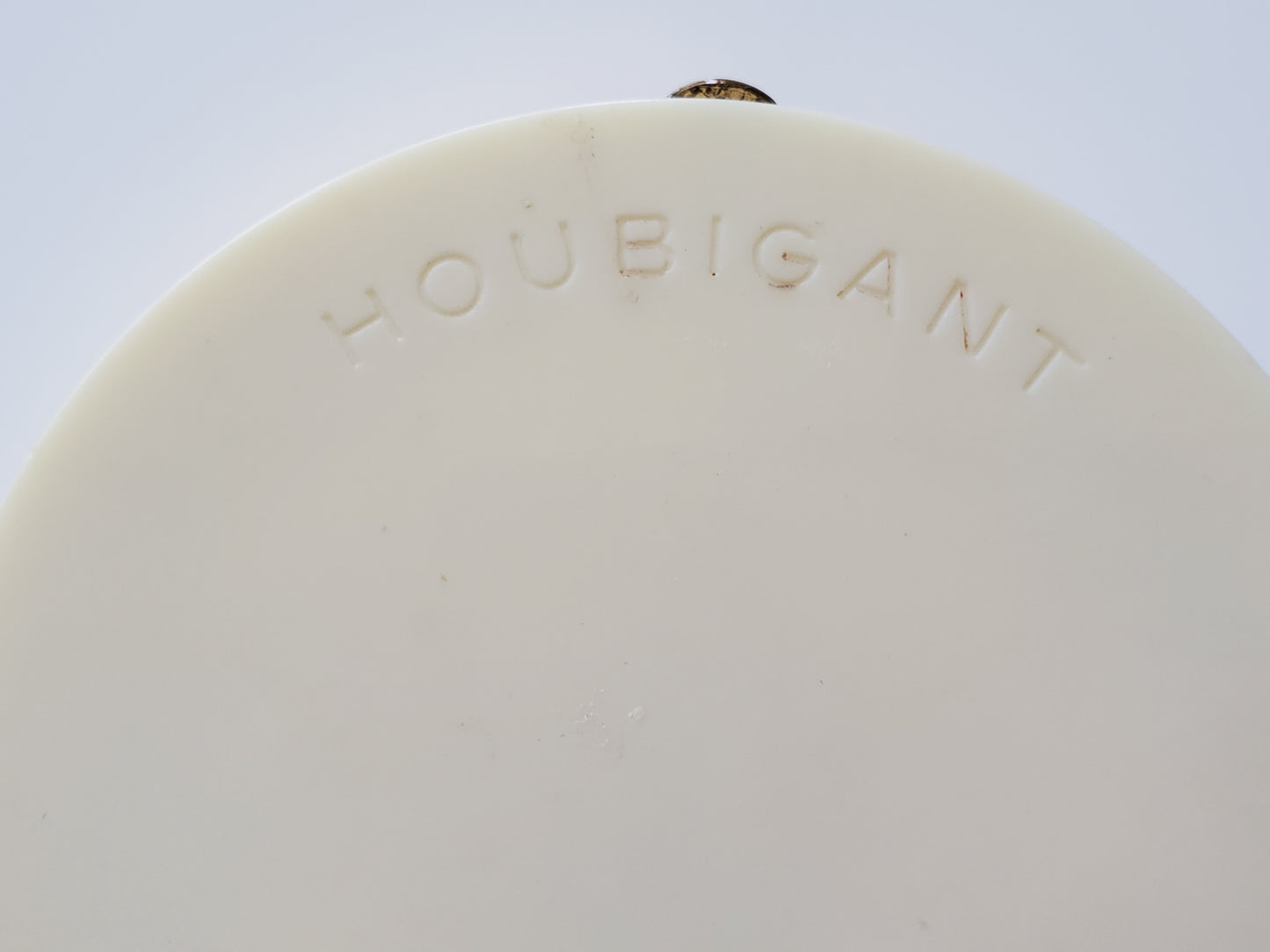 Vintage Houbigant Floral Basket Compact