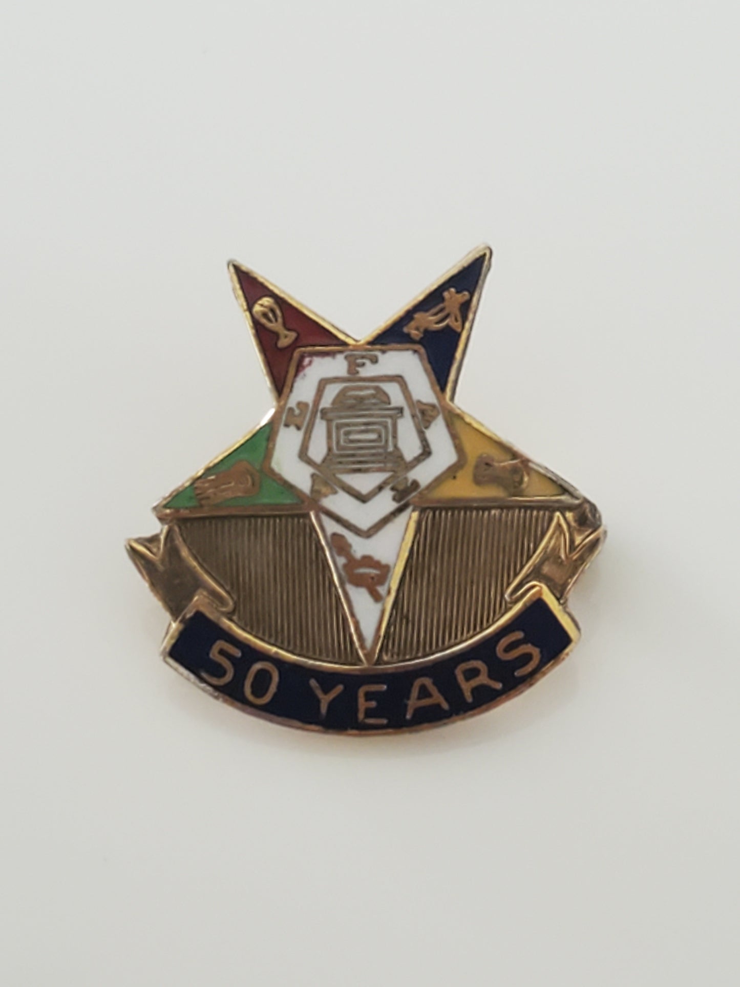 Vintage Order of the Eastern Star Grand Matron Lapel Pin Lot of 3