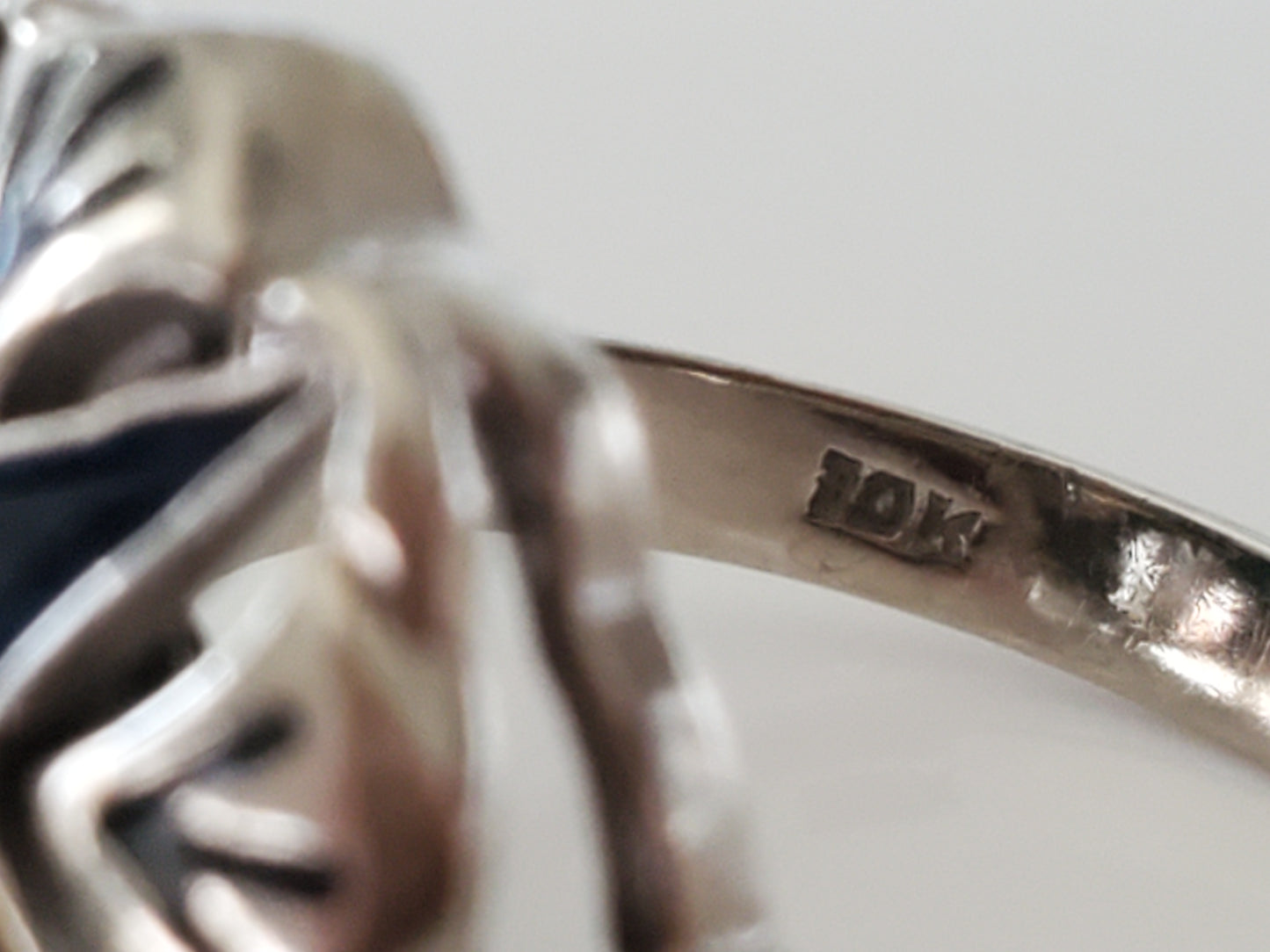 Vintage 10K Gold Order of the Eastern Star Ring
