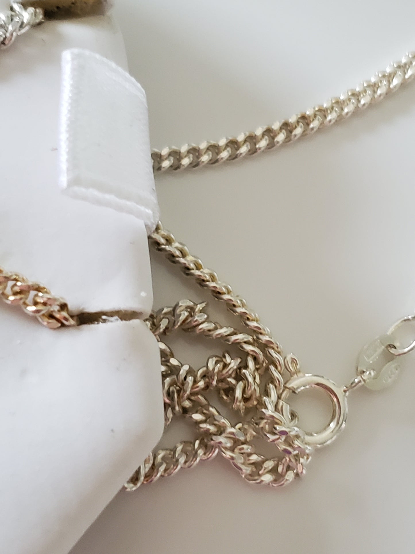 Vintage Sterling Silver and Cultured Pearl Necklace and Earring Set by Creative Metalworks