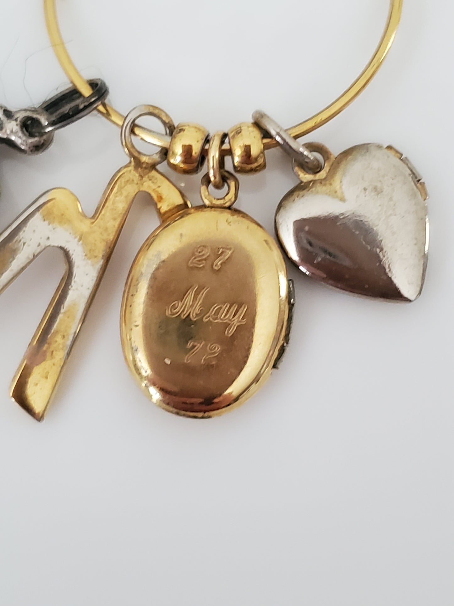 Vintage Monet Designer Charm Necklace