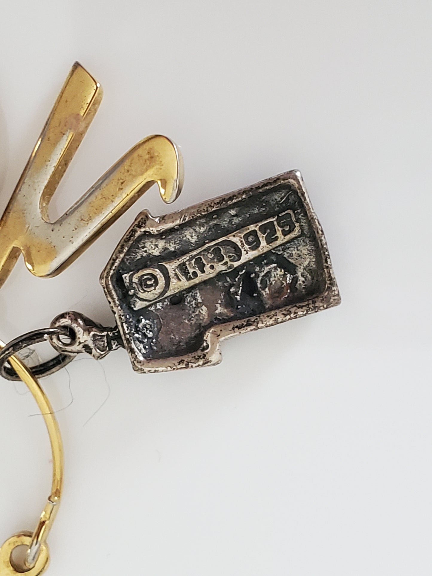 Vintage Monet Designer Charm Necklace