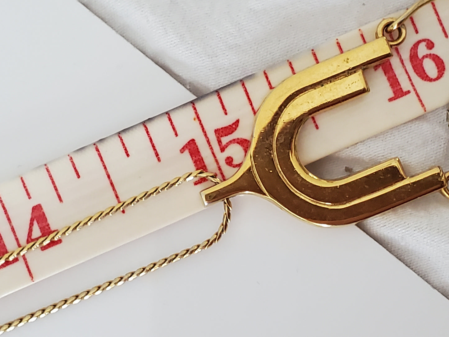 Vintage Monet Designer Charm Necklace