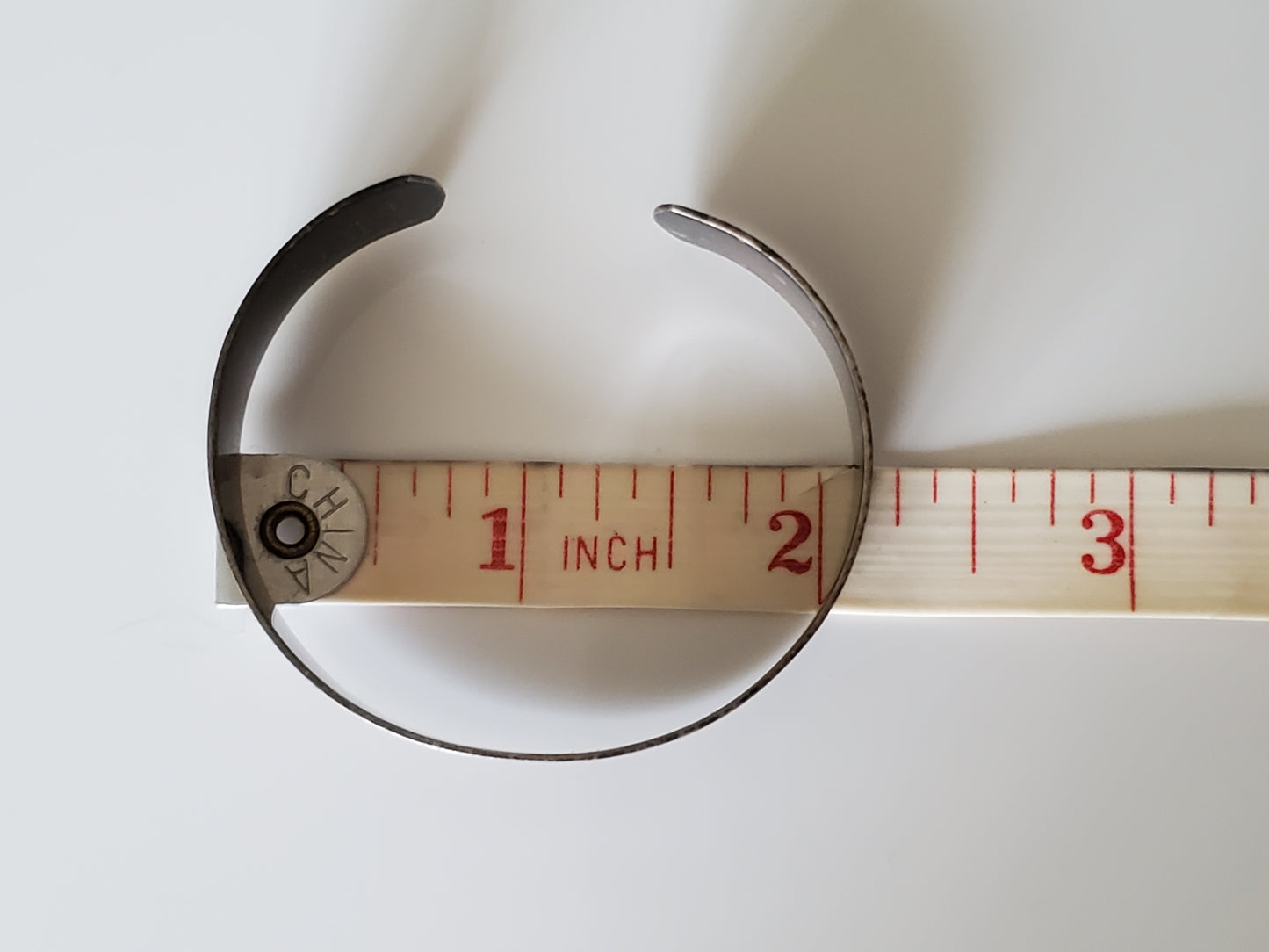 Vintage Sterling Floral Engraved Cuff Bracelet