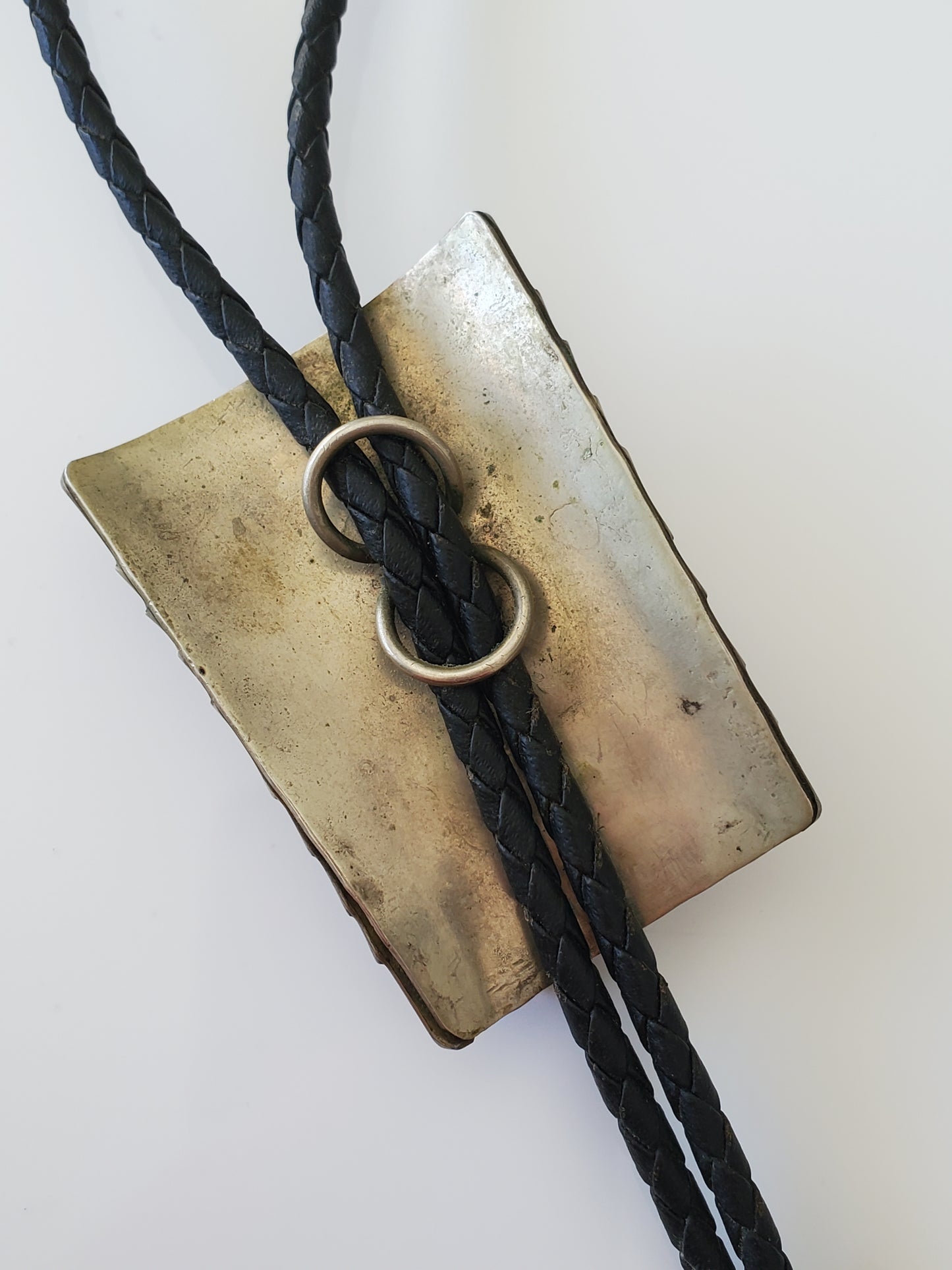 Navajo Turquoise Coral Faux Claw Bolo Tie