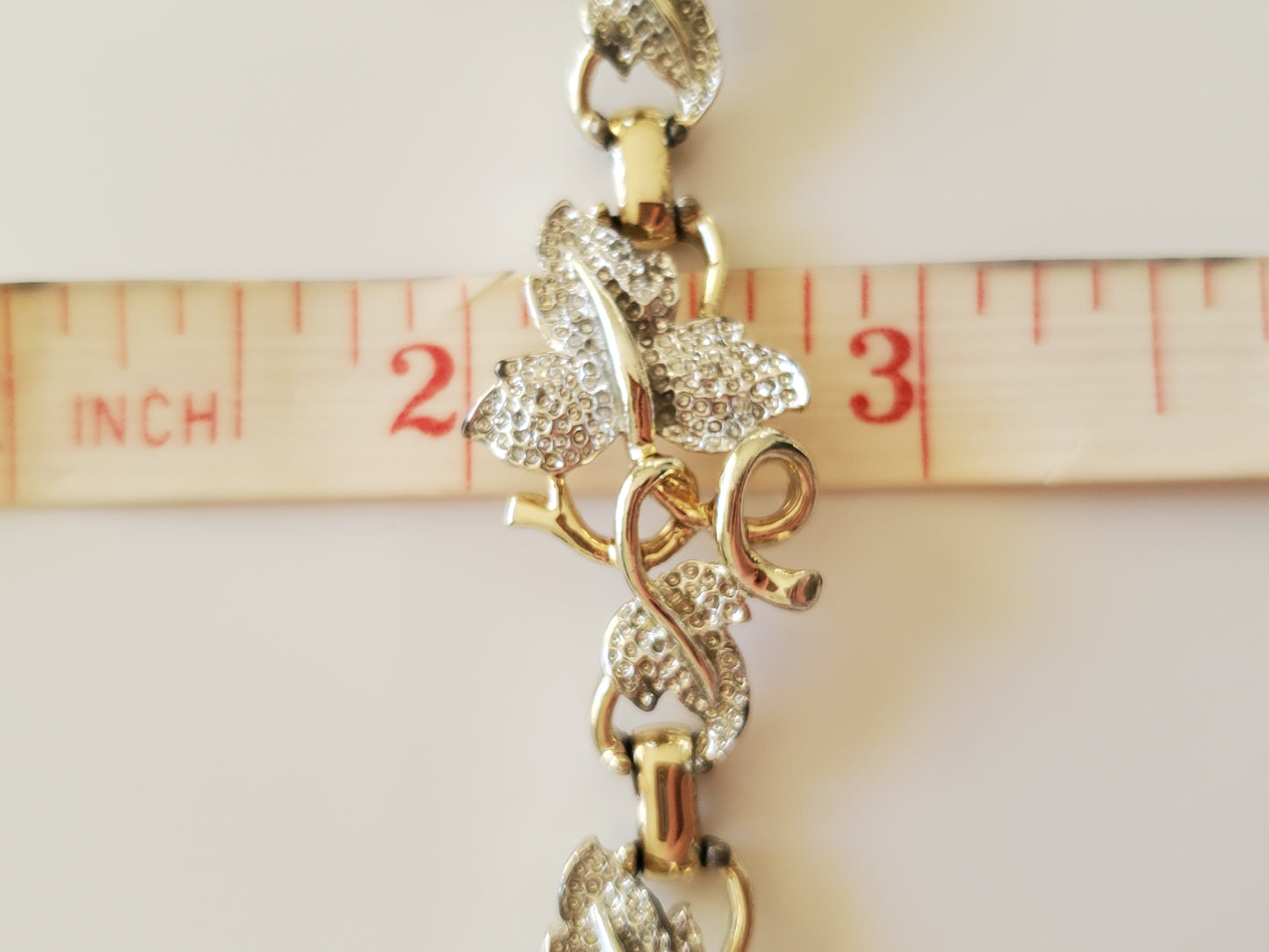 Vintage Maple Leaf Necklace and Bracelet