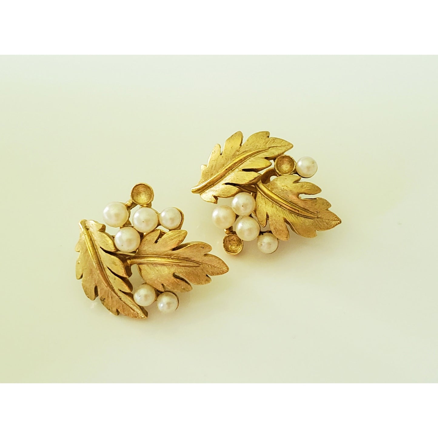 Vintage Trifari and Vendome Clip On Earring Project