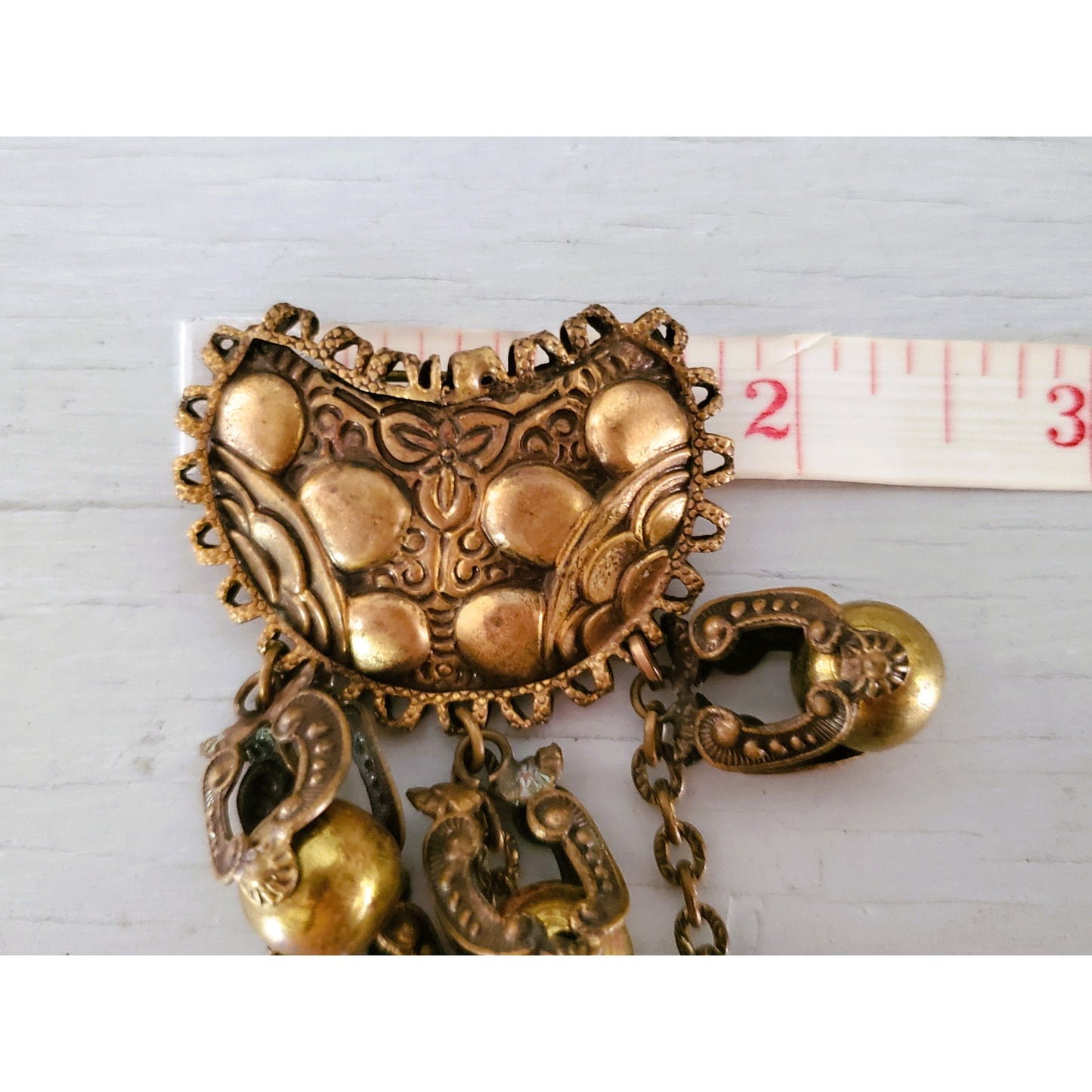 Vintage B. Blumenthal & Co, Inc. Secessionist Dangle Brooch