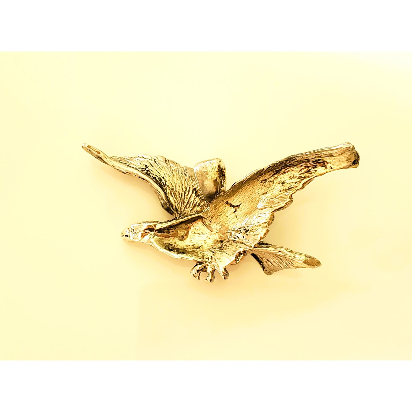 Vintage Sterling Silver Eagle Pendant