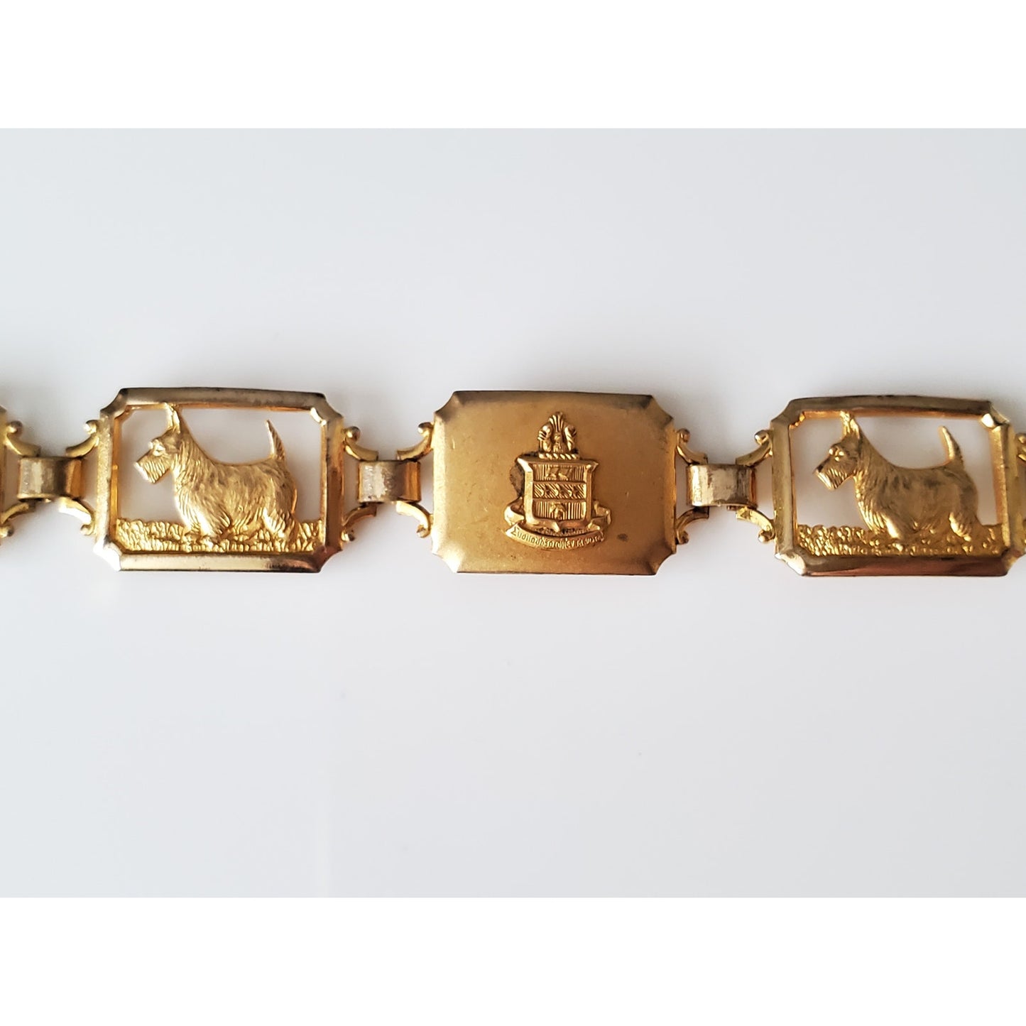 Vintage Terrier Gold Filled Bracelet