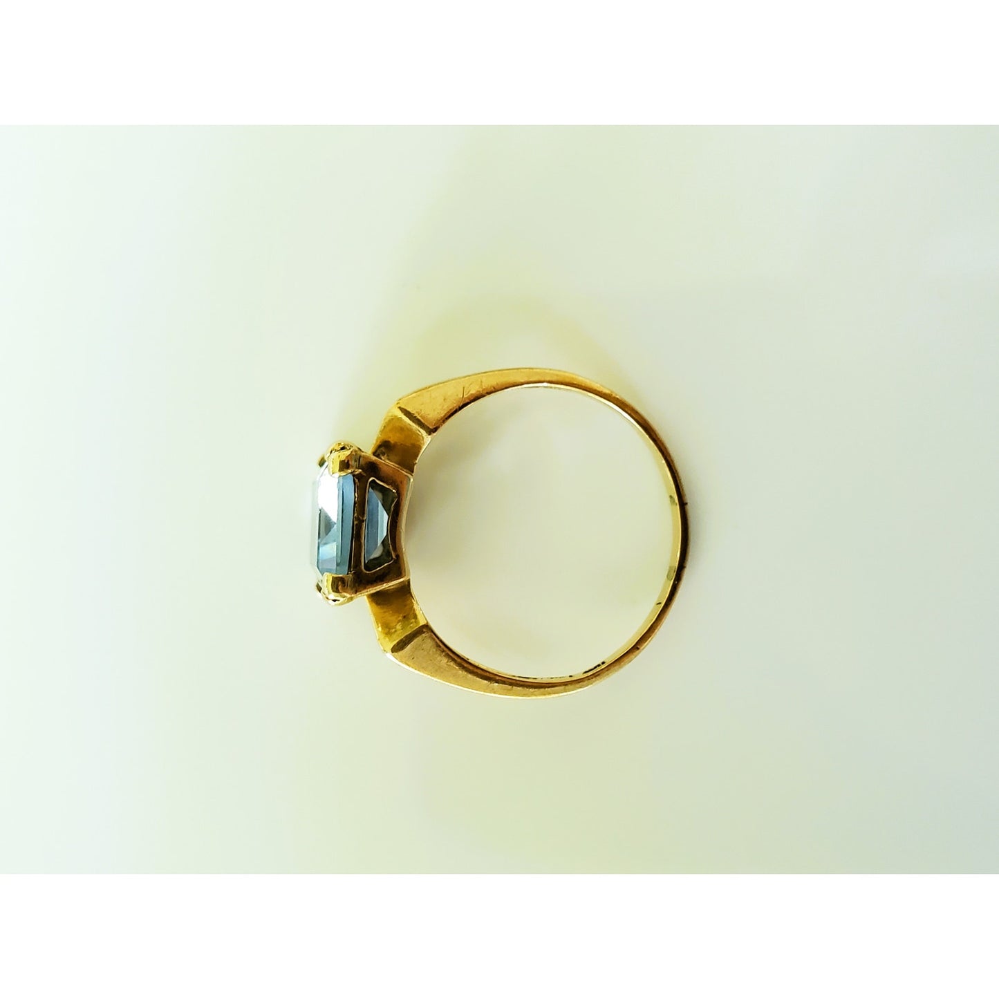 Vintage 10k Gold Topaz Ring