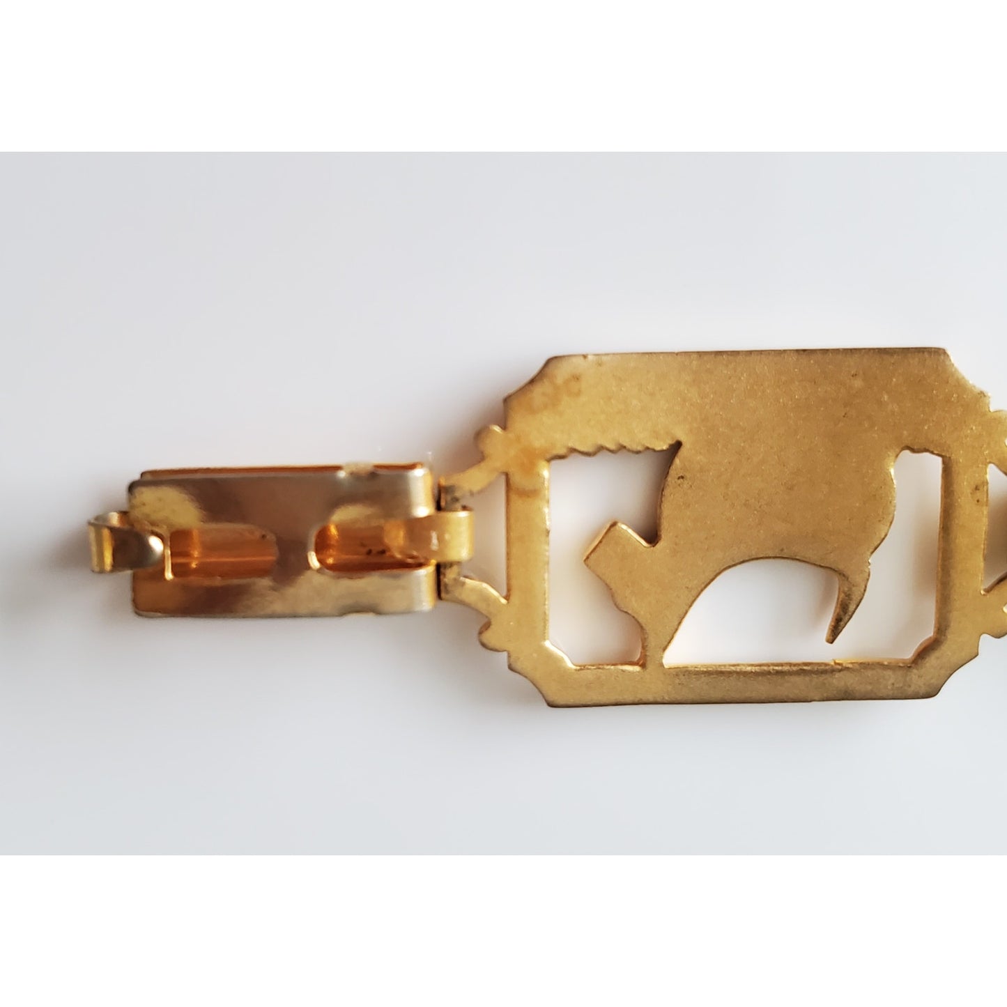 Vintage Terrier Gold Filled Bracelet