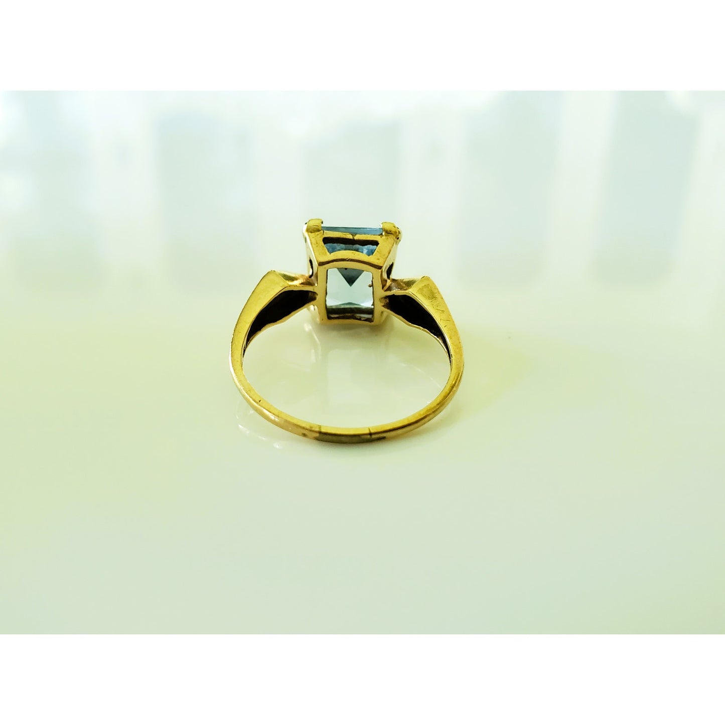 Vintage 10k Gold Topaz Ring