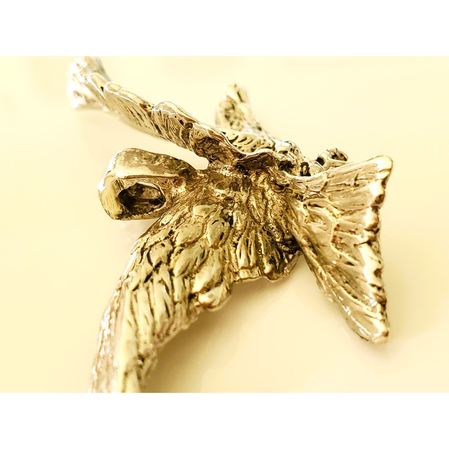 Vintage Sterling Silver Eagle Pendant