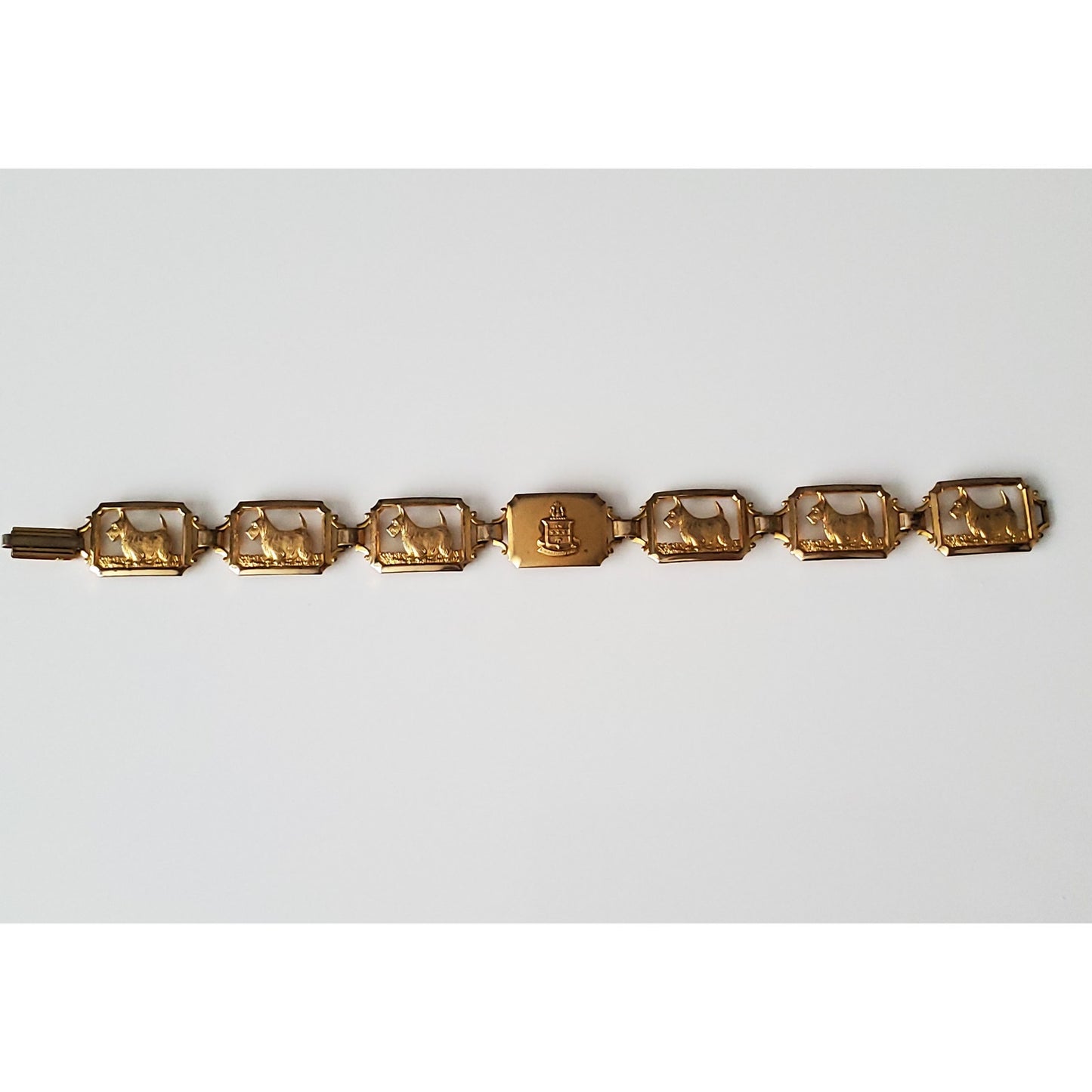 Vintage Terrier Gold Filled Bracelet