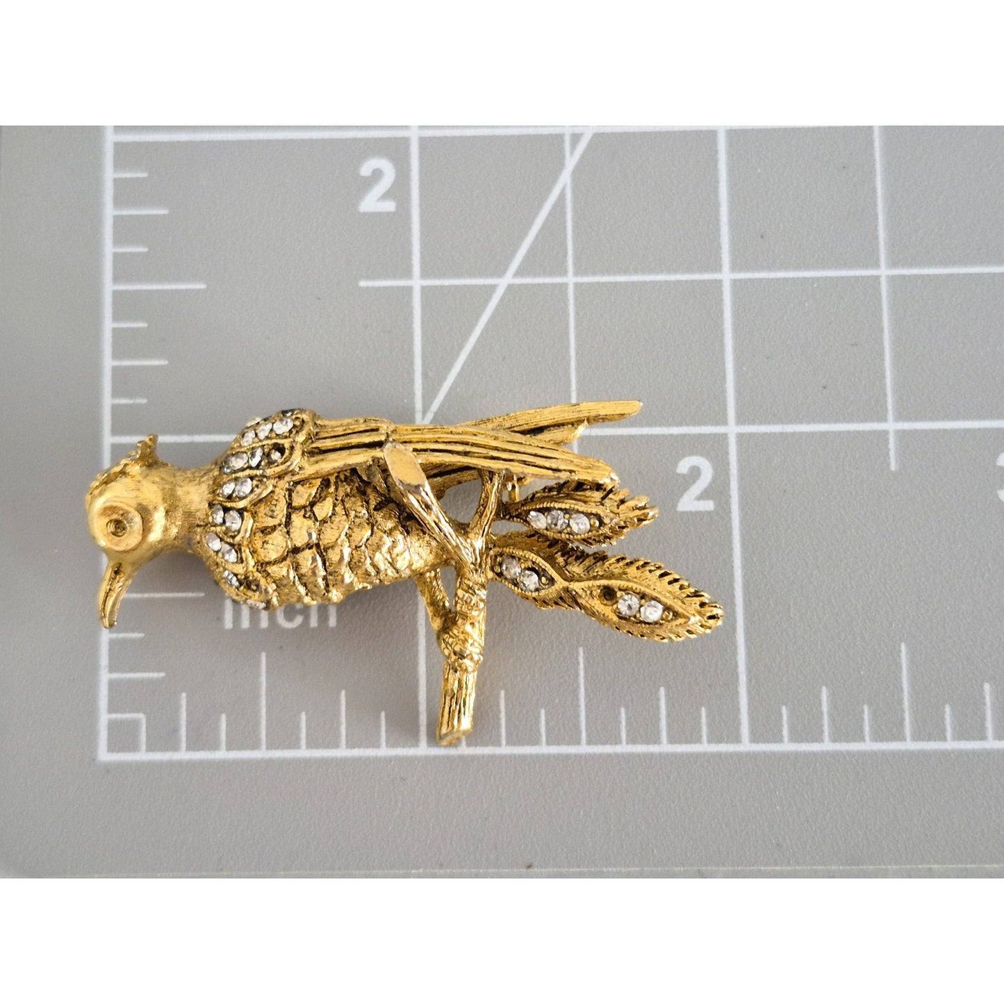 Vintage Mid Century Judith Green Eagle Brooch