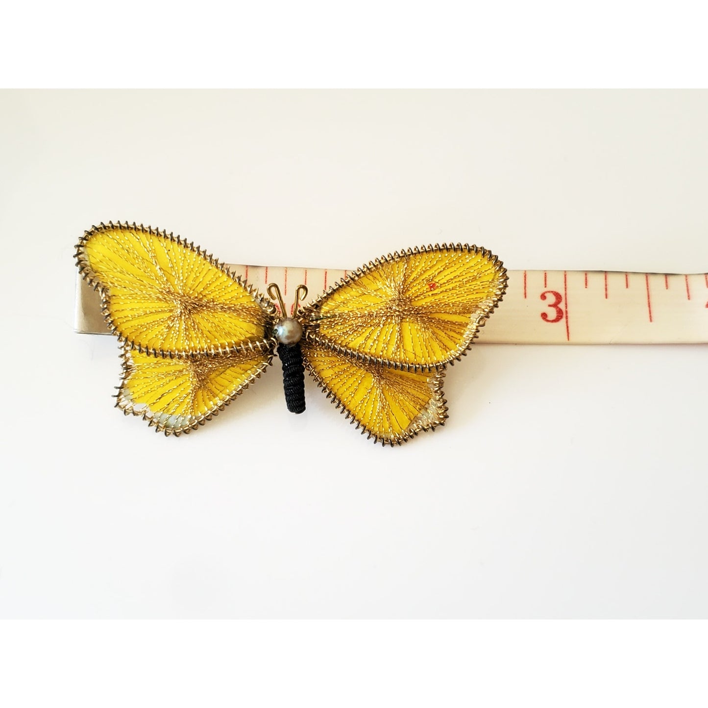 Pair of Vintage Bavarian Butterfly Brooches
