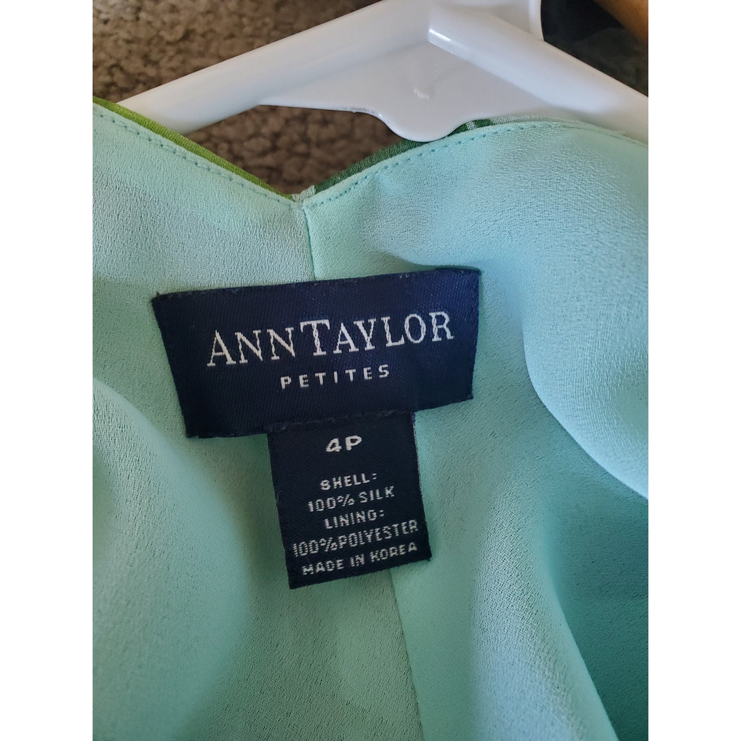 Ann Taylor Green Dress