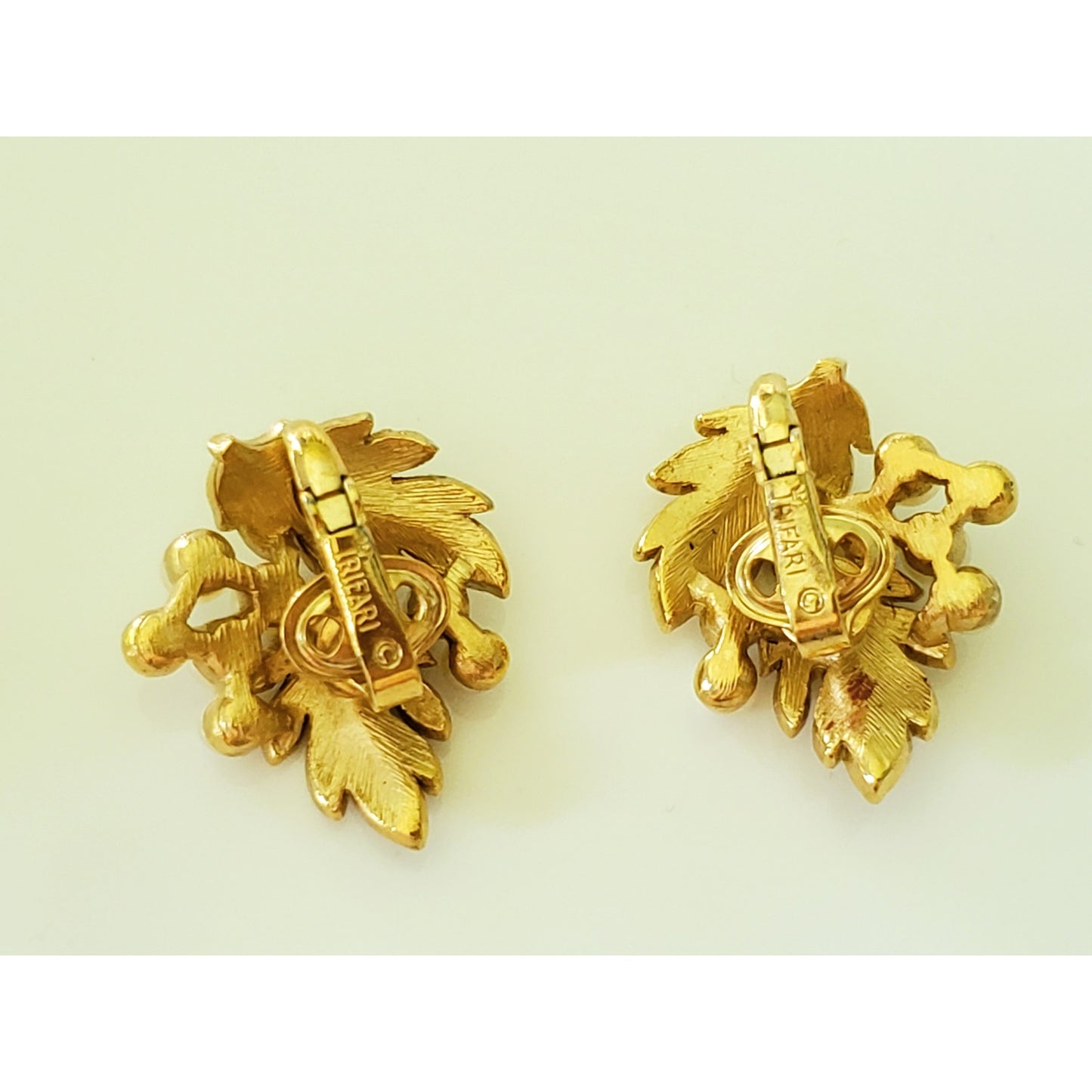 Vintage Trifari and Vendome Clip On Earring Project