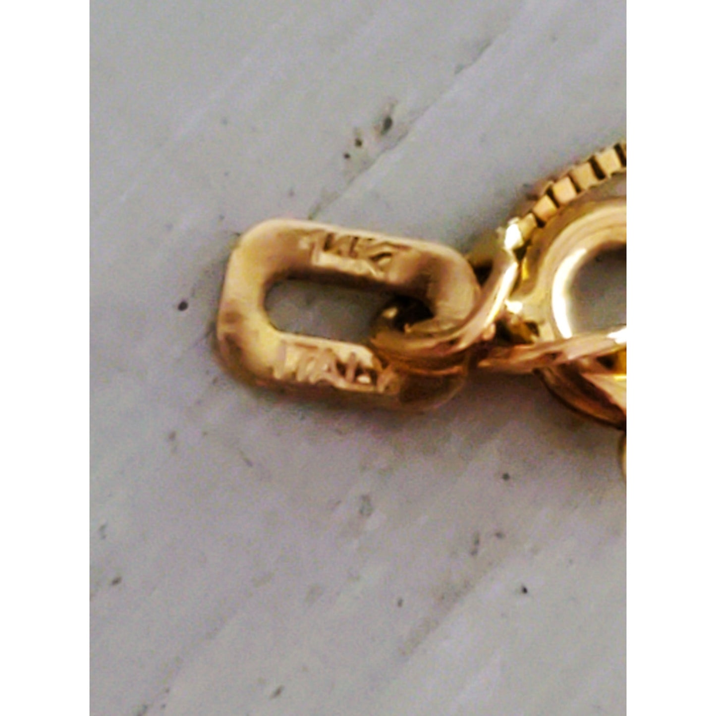 Vintage 14K Gold Dainty Sapphire and Diamond Floral Necklace