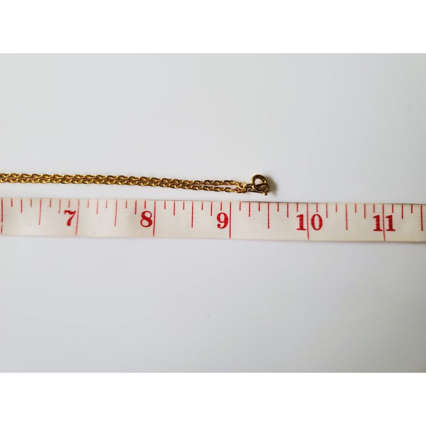 Vintage Thin Small Pearl Chain Necklace