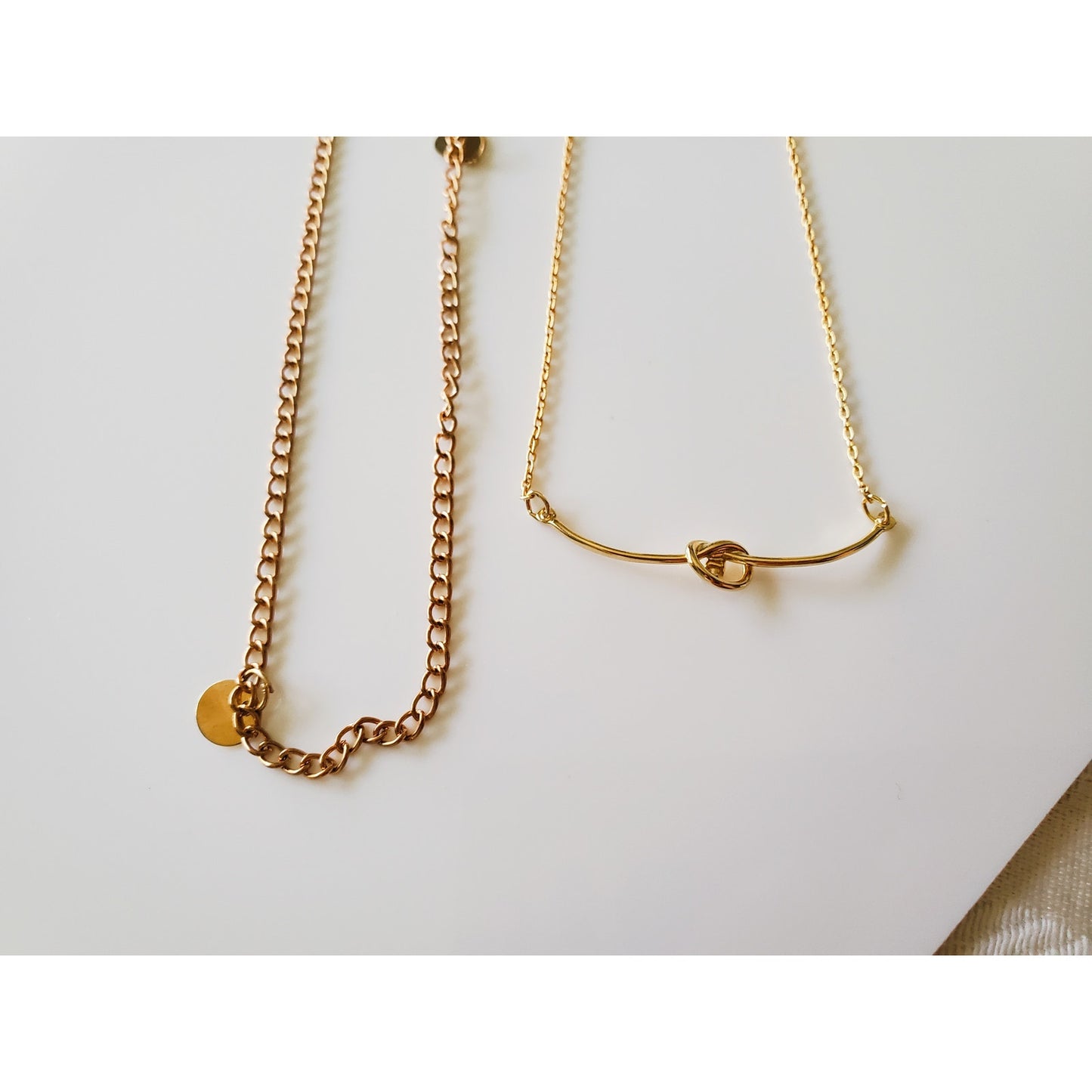Vintage Lot of Gold Tone Necklaces and Bracelet