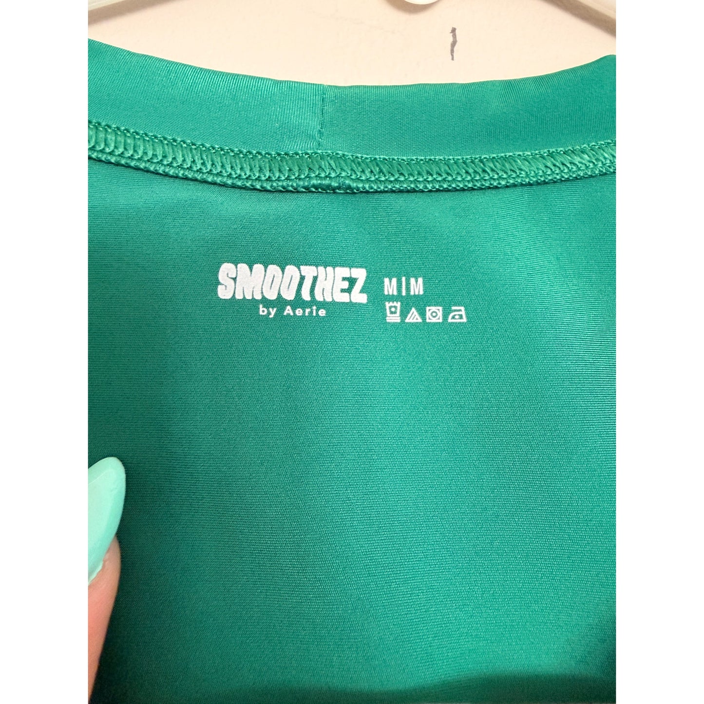 Aerie Emerald Green Crop Top