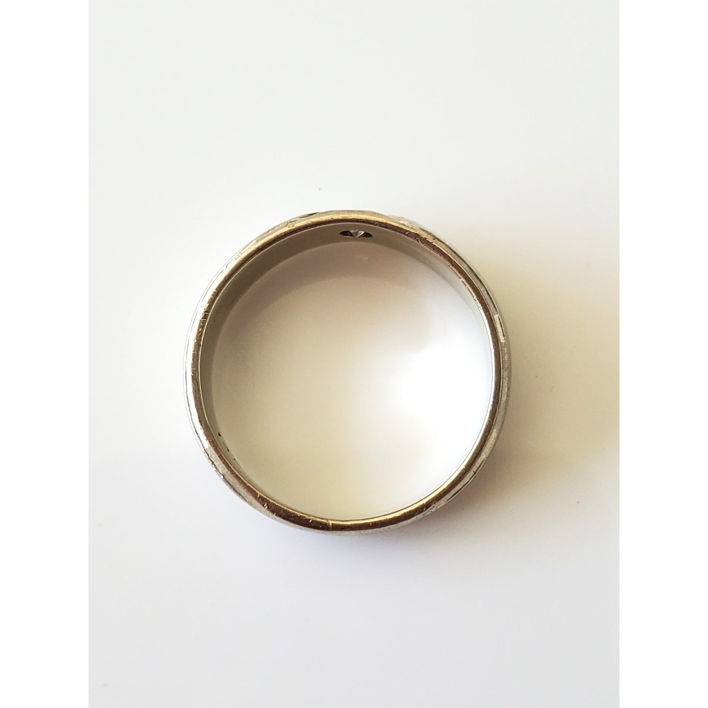 Retro Vintage Diamond Ring Band