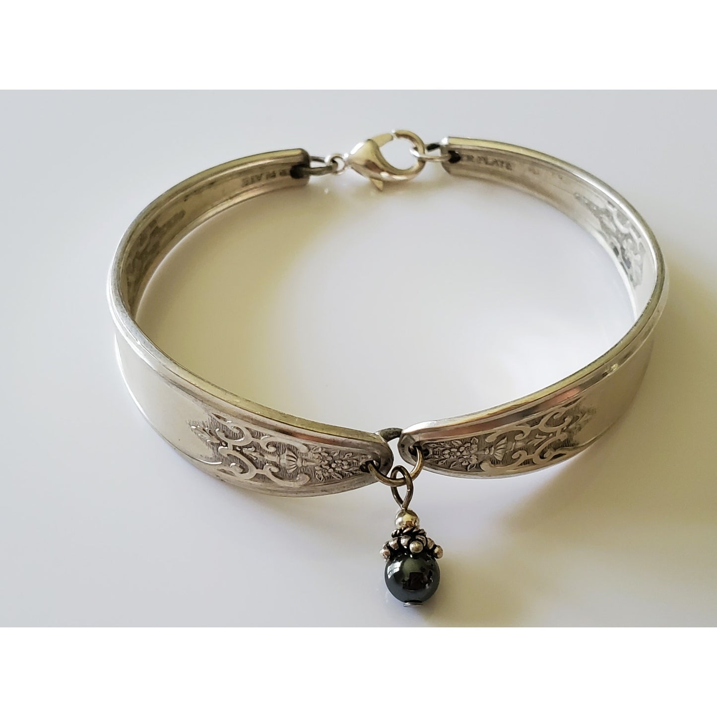 Pair of Vintage Silver Plate Charm Bracelets