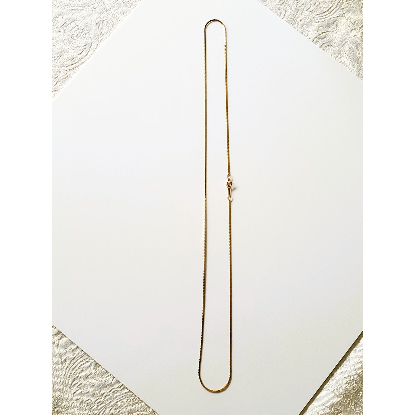 14K Italian Gold S-Link Chain Necklace