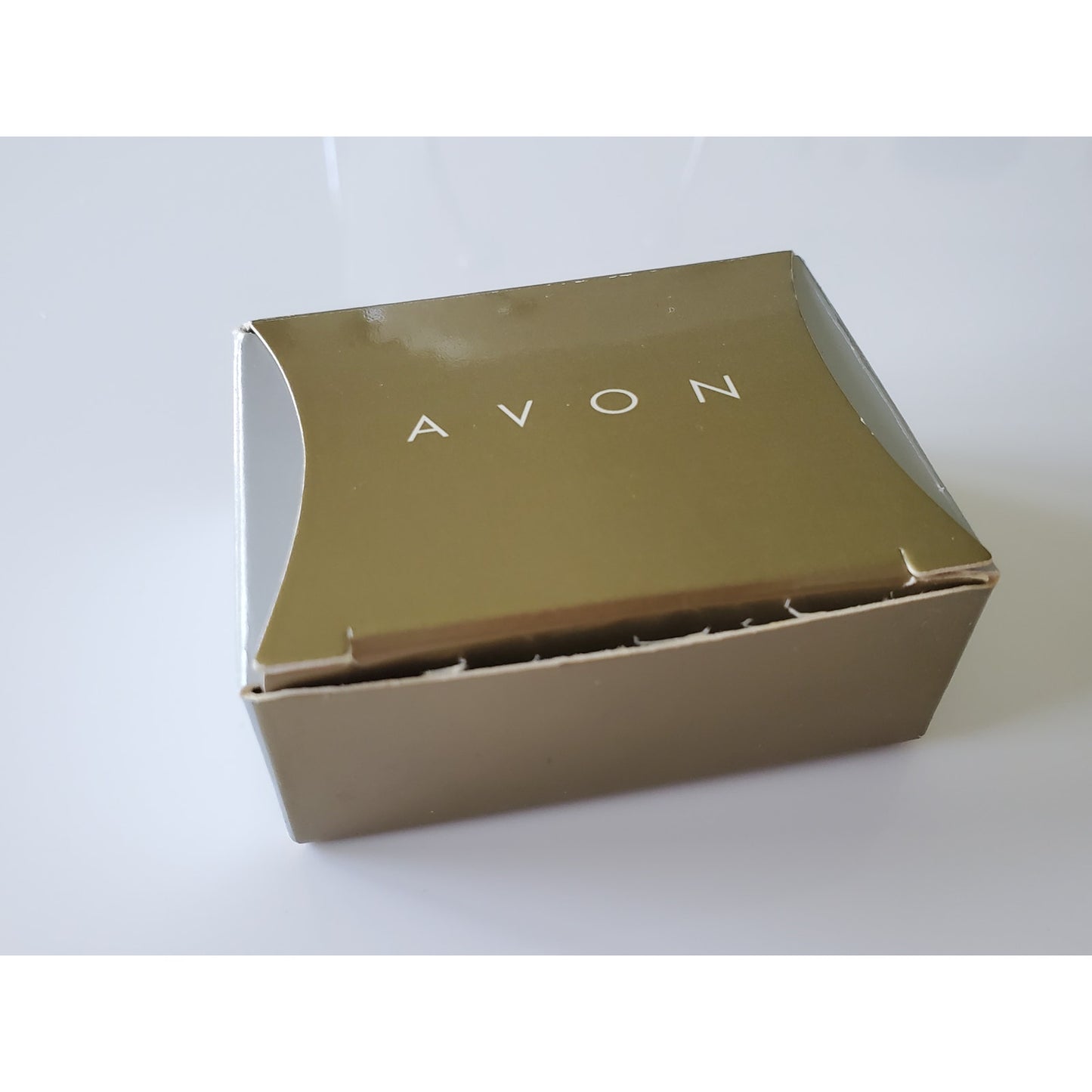 Vintage Avon Lucite Fish Brooch Rhinestones in Original Box