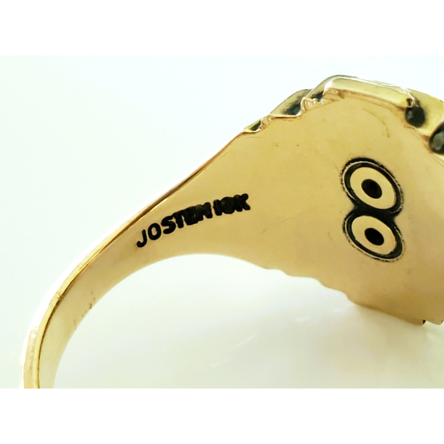 Vintage 10K Gold 1956 Josten Class Ring