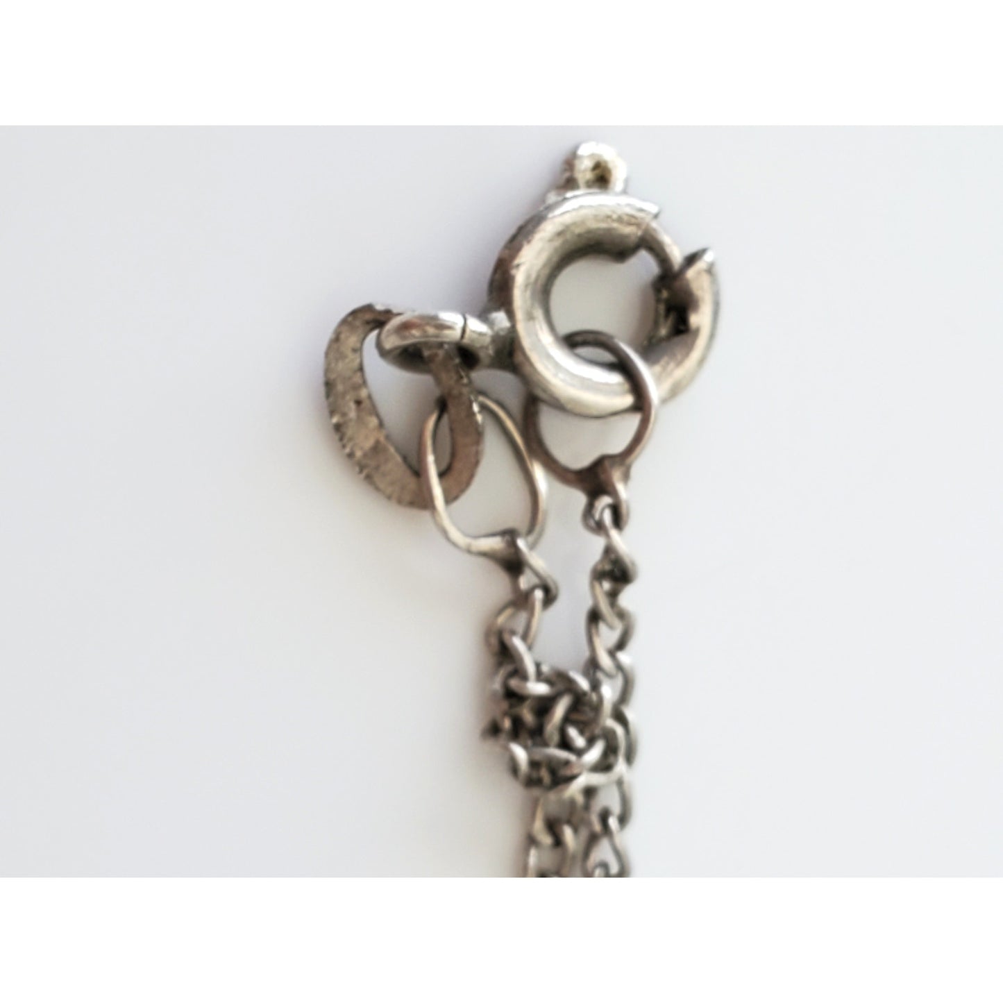 Vintage Byzantine Style Silver Graduated Filigree Bead Necklace