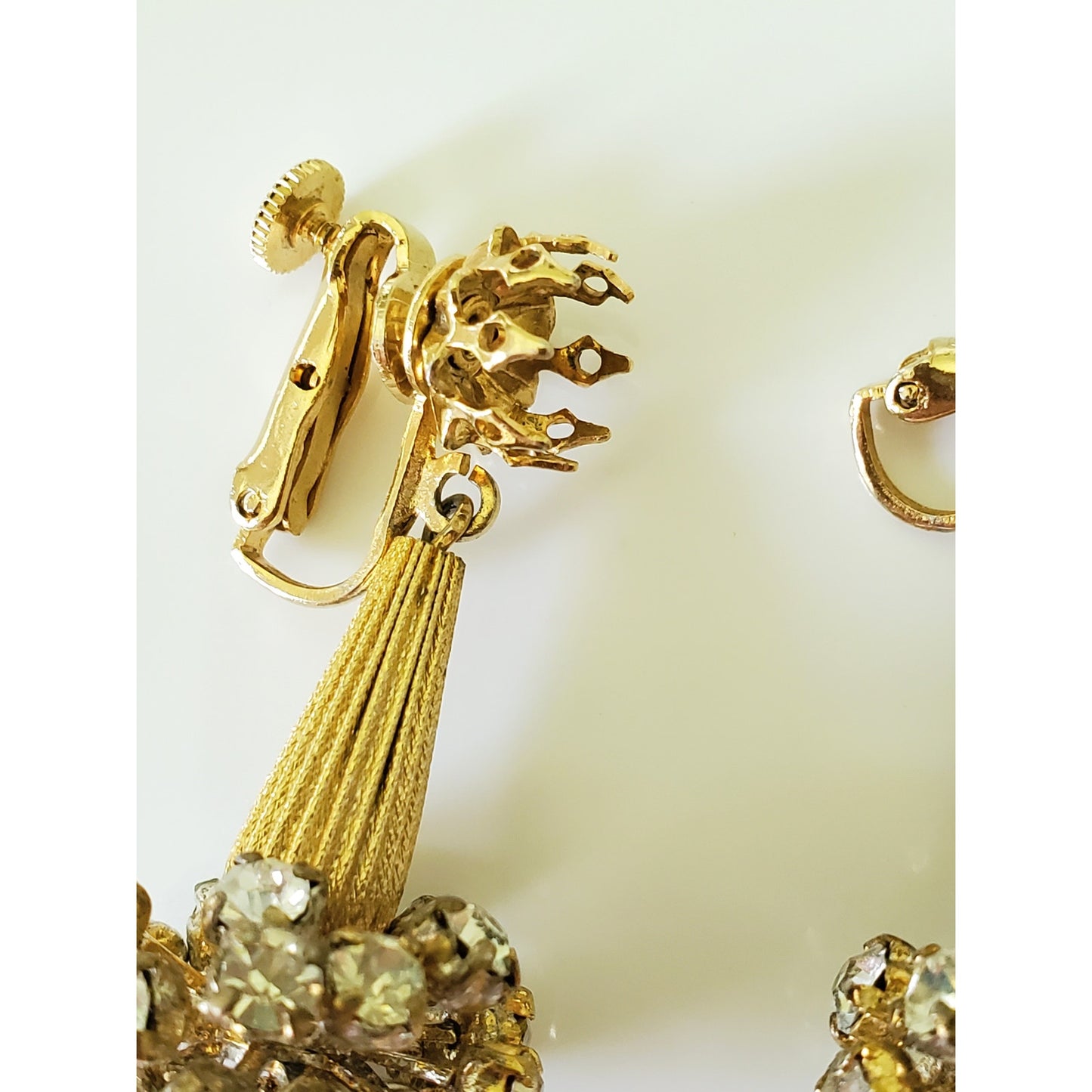 Vintage Trifari and Vendome Clip On Earring Project