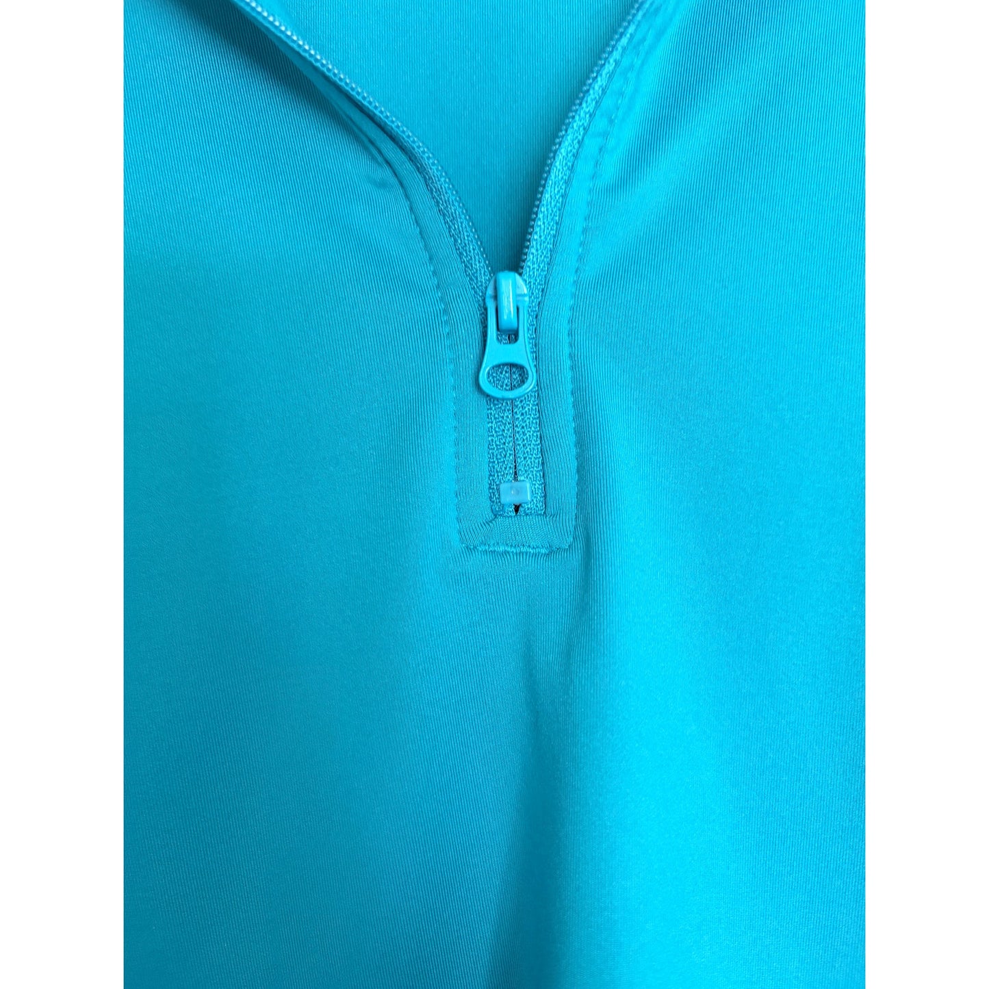 Tommy Bahamas Turquoise Long Sleeve Zip Up