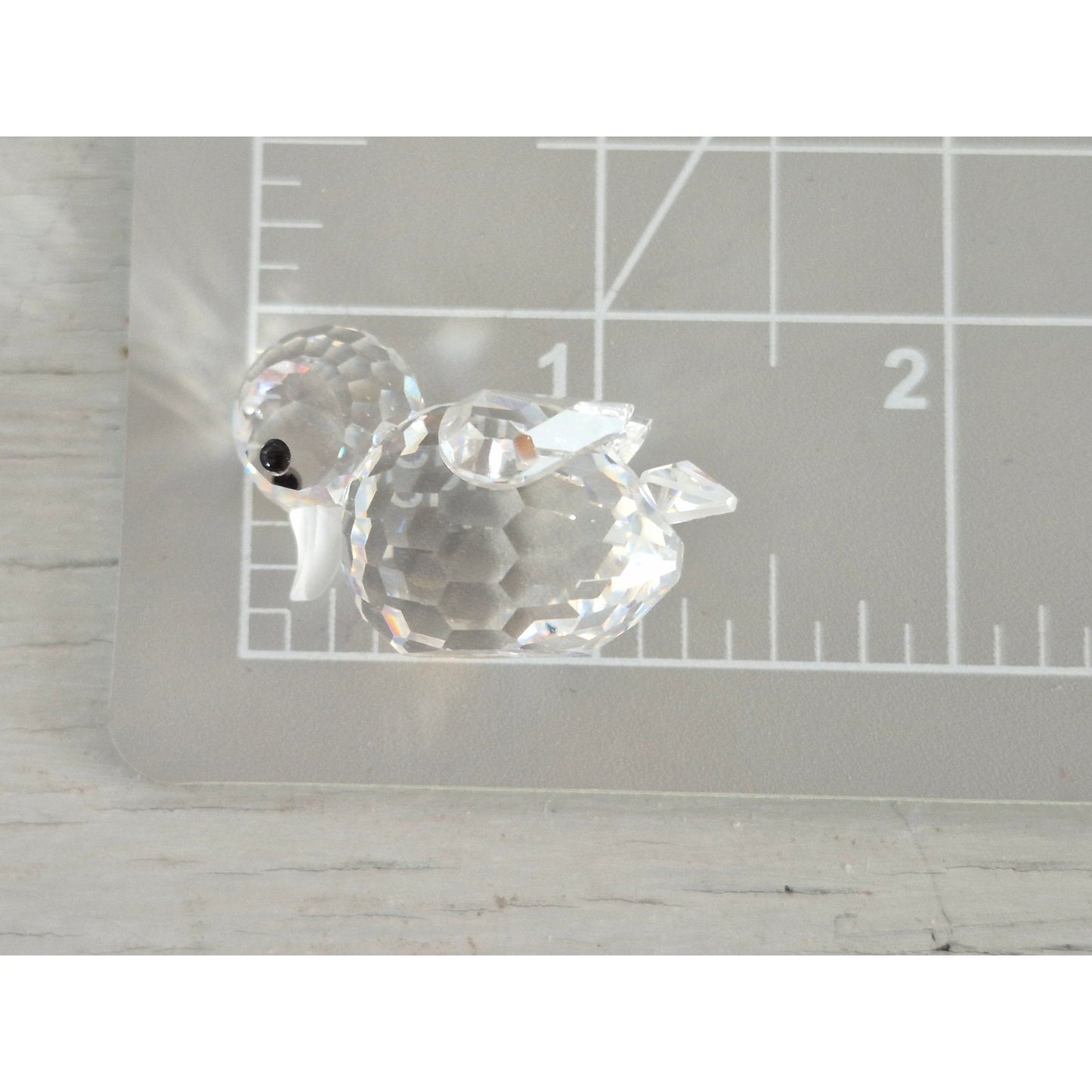 Swarovski Crystal Mini Swimming Duck Figurine