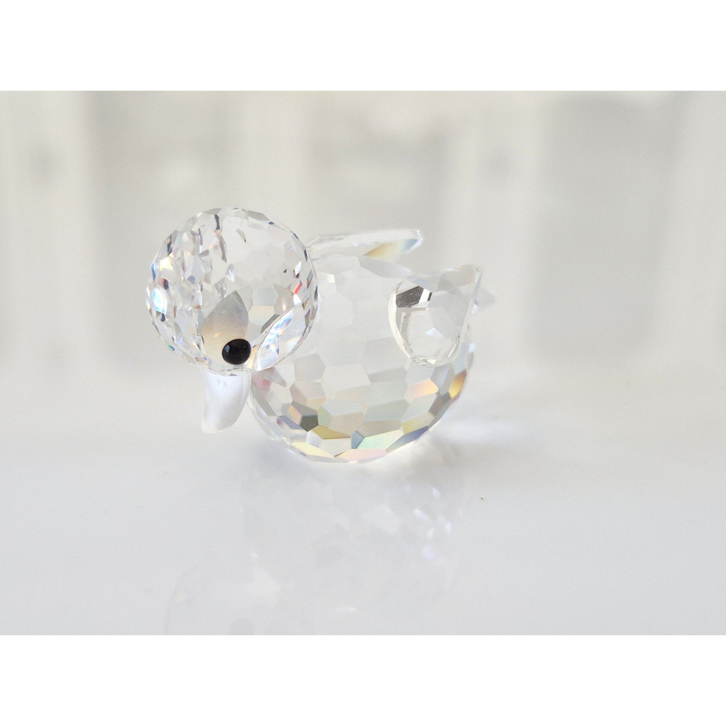 Swarovski Crystal Mini Swimming Duck Figurine