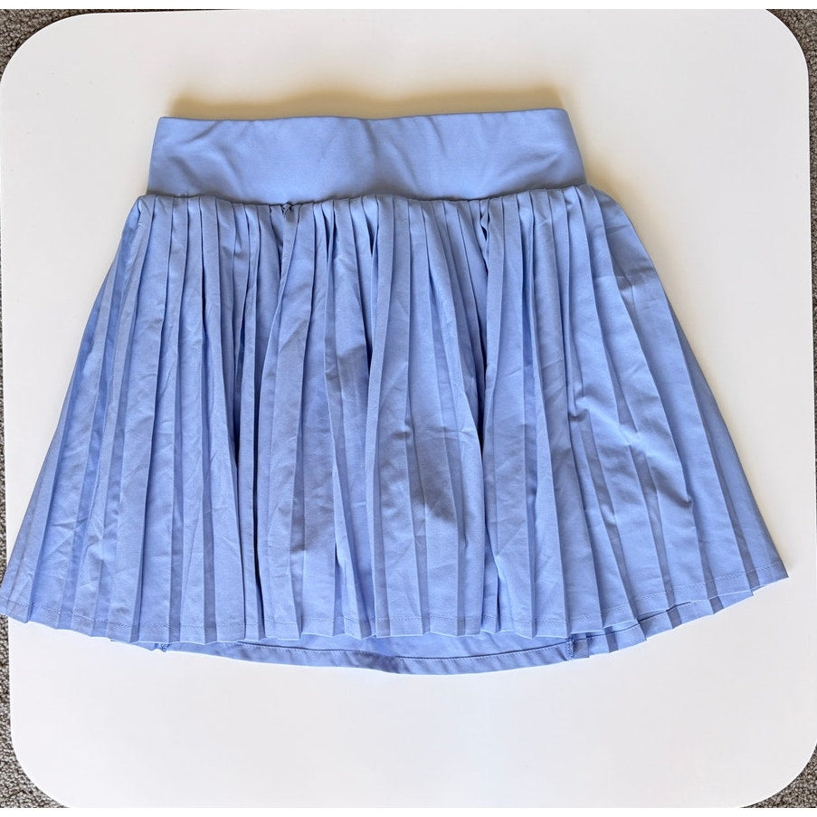 90 Degree Light Blue Ruffle Athletic Tennis Skirt