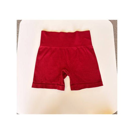 Target Red Biker Shorts