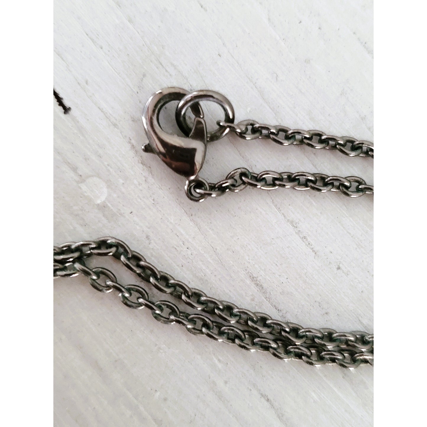 Givenchy Gunmetal Pave Crystal Necklace