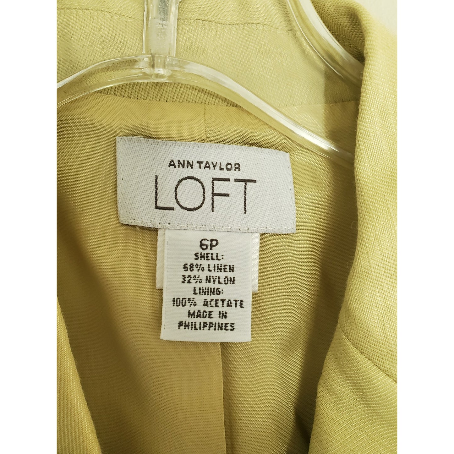 Vintage Loft Yellow Matching Set Vest and Pants