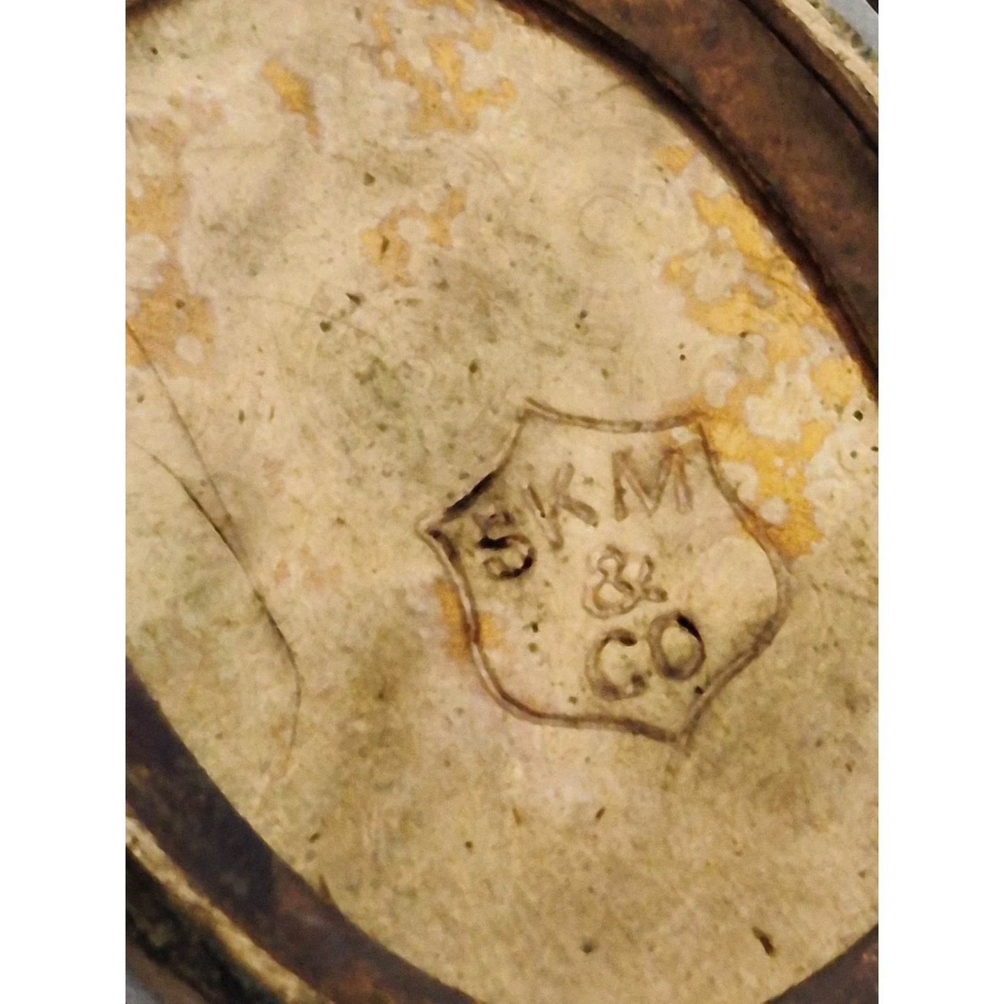 Antique SMK & Co Gold Filled Locket