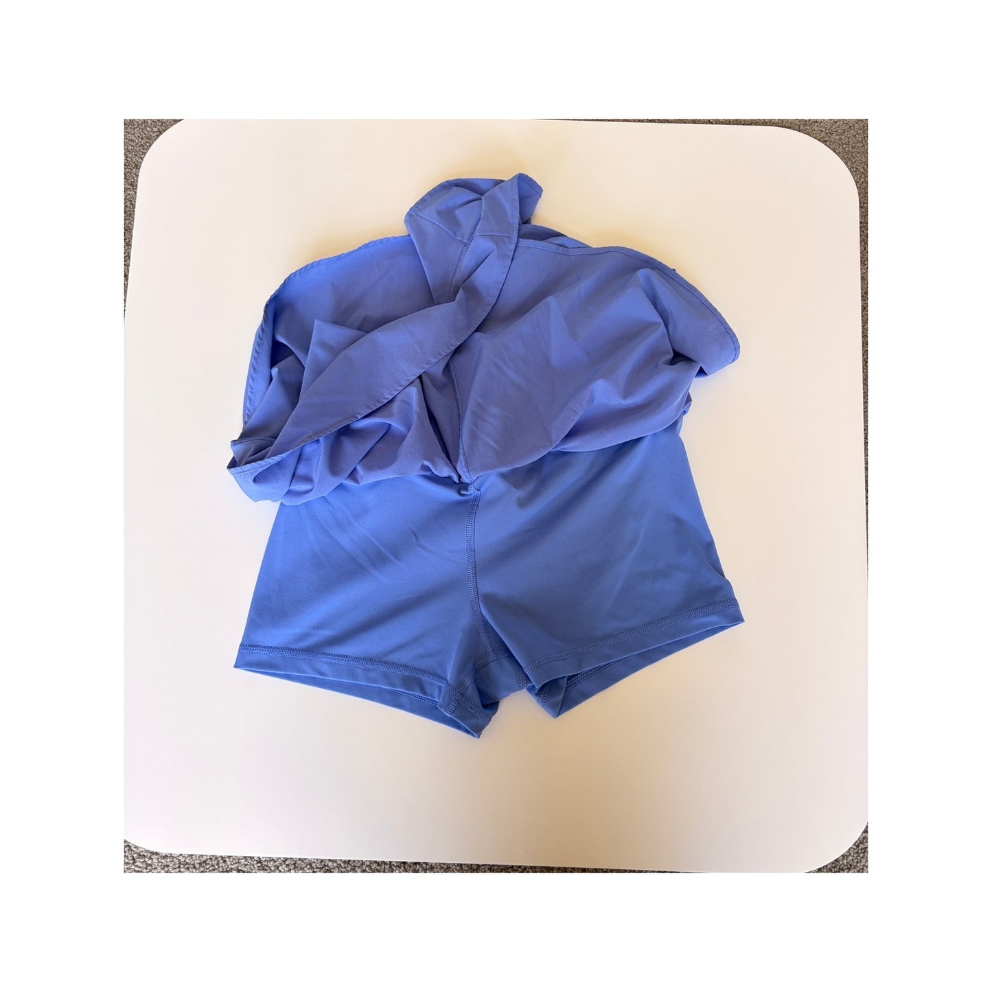 90 Degree Blue and Pink Athletic Shorts